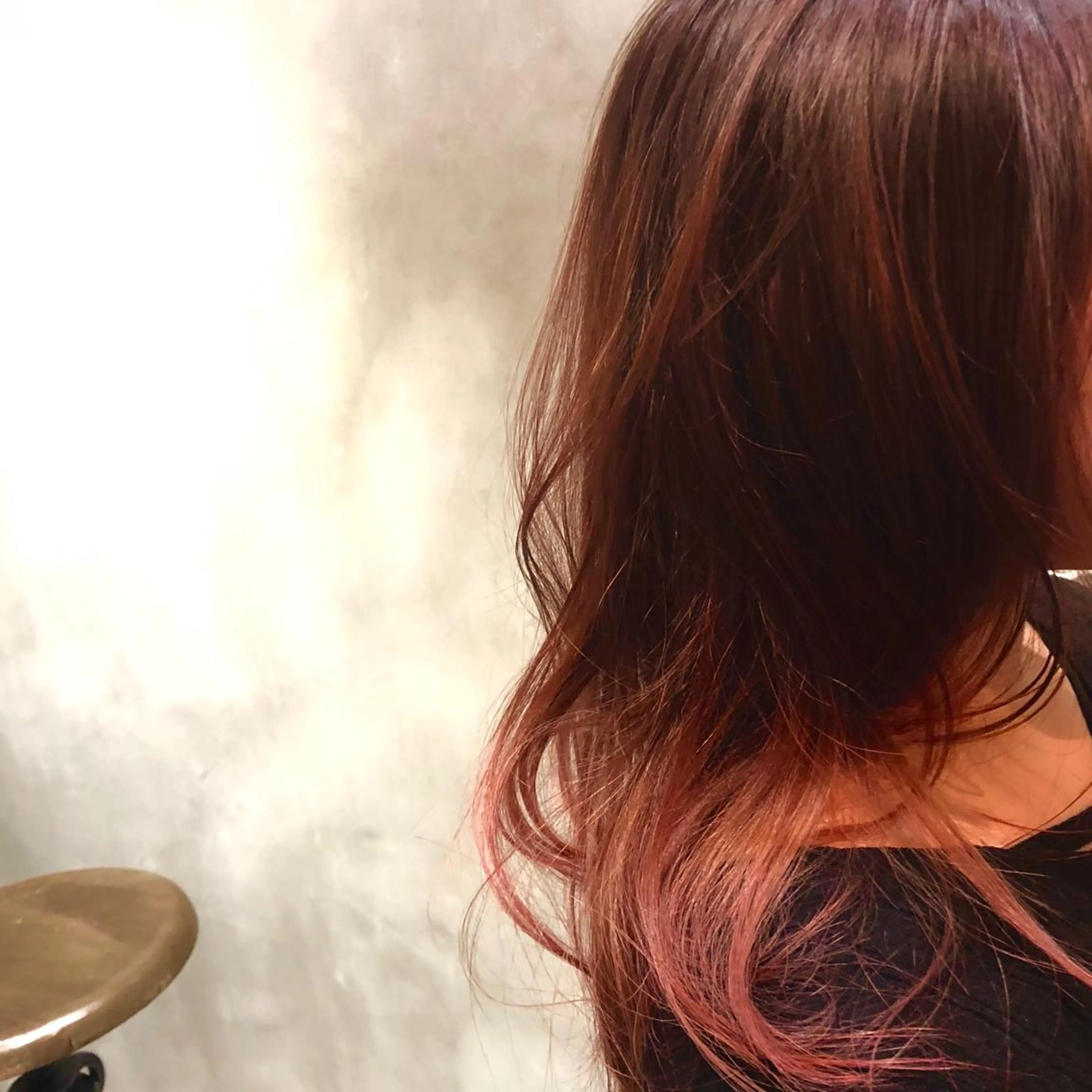 カラー ピンクカラー ヘアカラー las PAVILIONのヘアスタイル