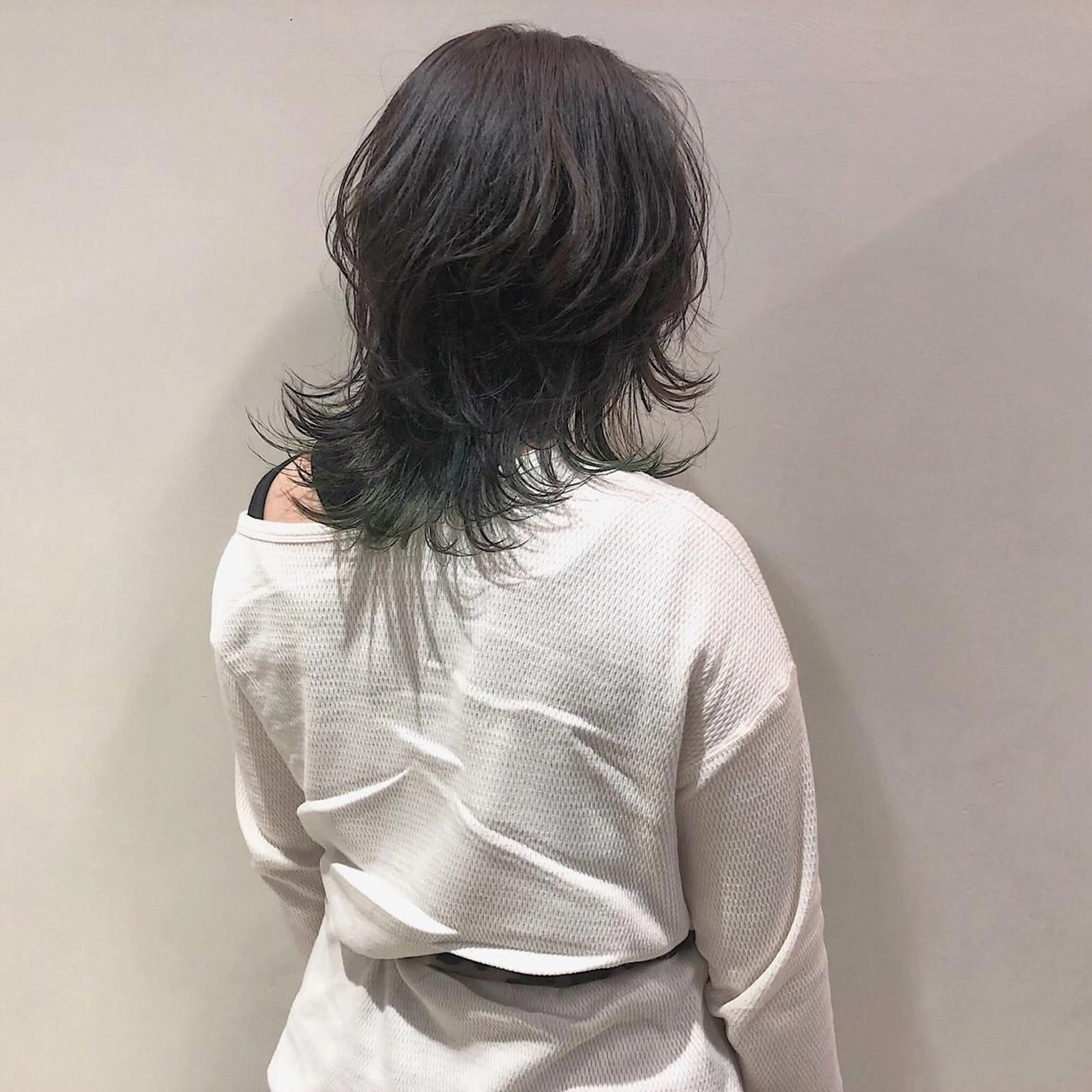 ミディアム カラー RAD心斎橋 ナカムラチヒロのヘアスタイル