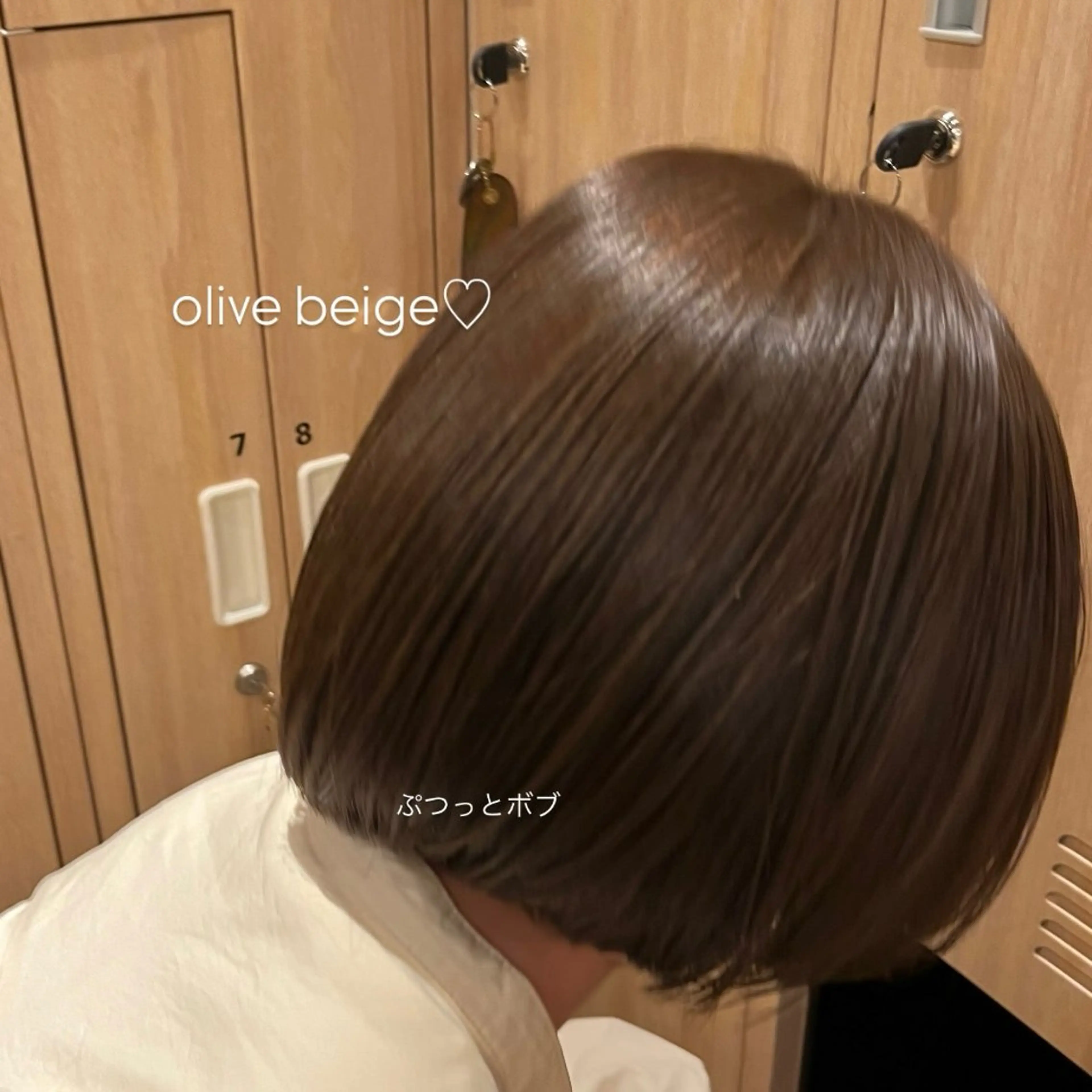 ショート ボブ 暖色/柔らかヘア 🩰ayano♡のヘアスタイル