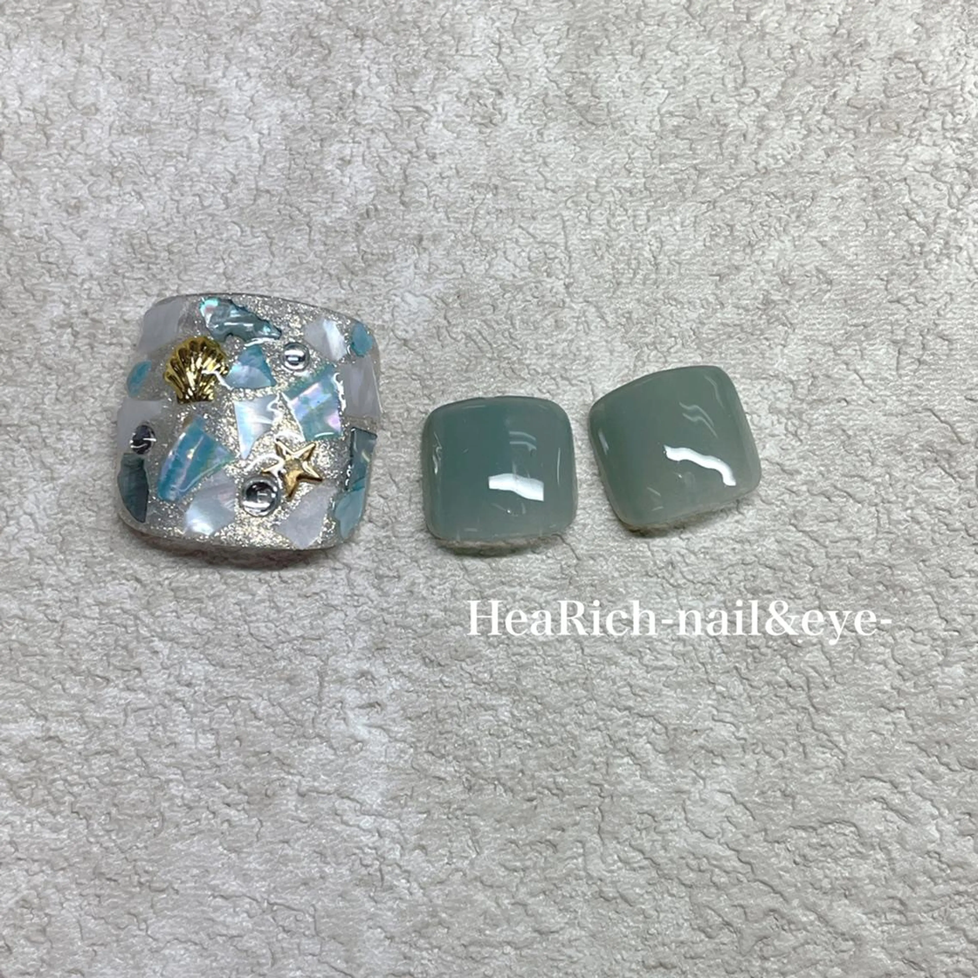 ネイル フットネイル フットネイル ハーリッチnail HeaRichのネイルデザイン