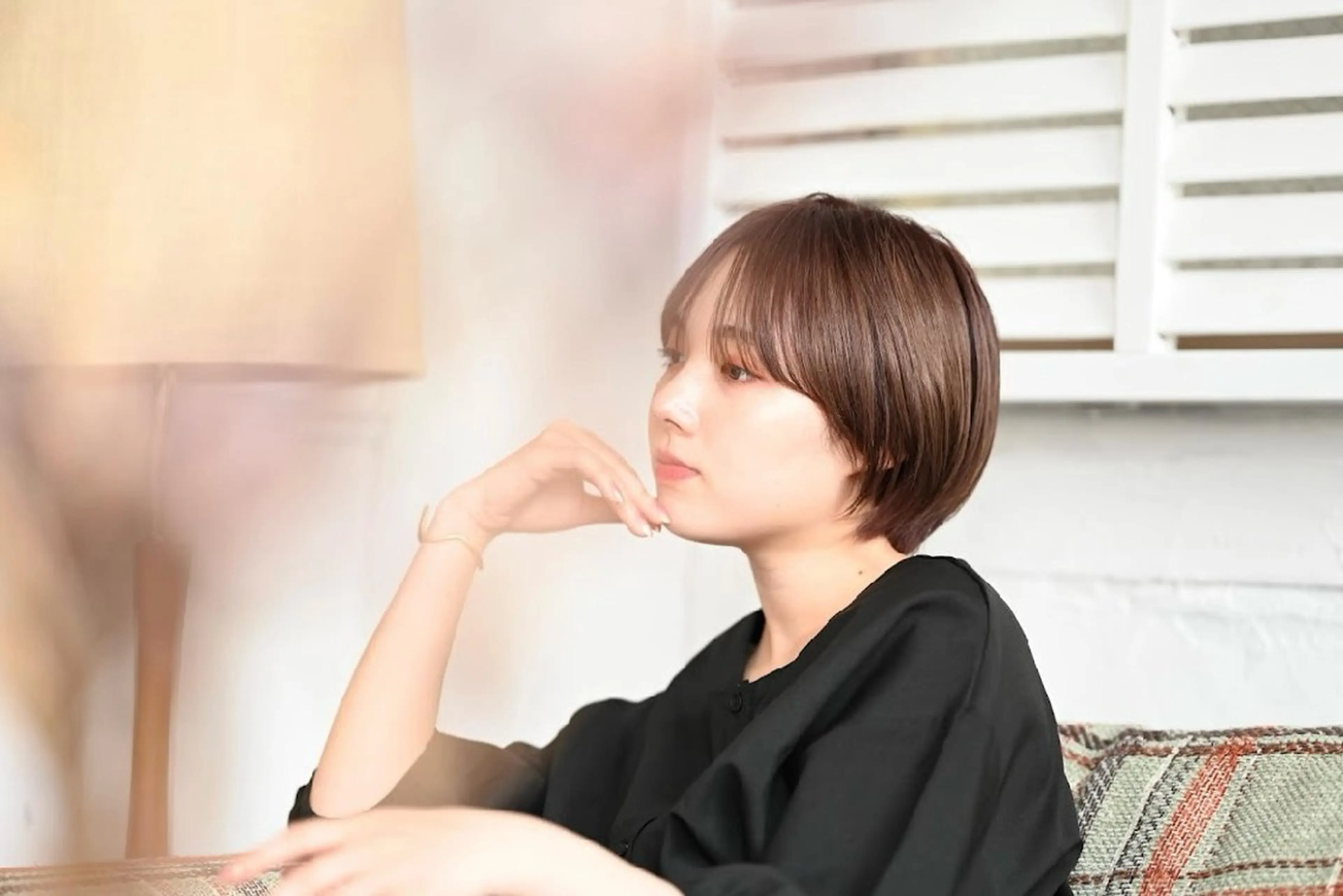 ショート カラー カット ヘアカラー ショート ボブ✂︎ 髙梨  遥のヘアスタイル