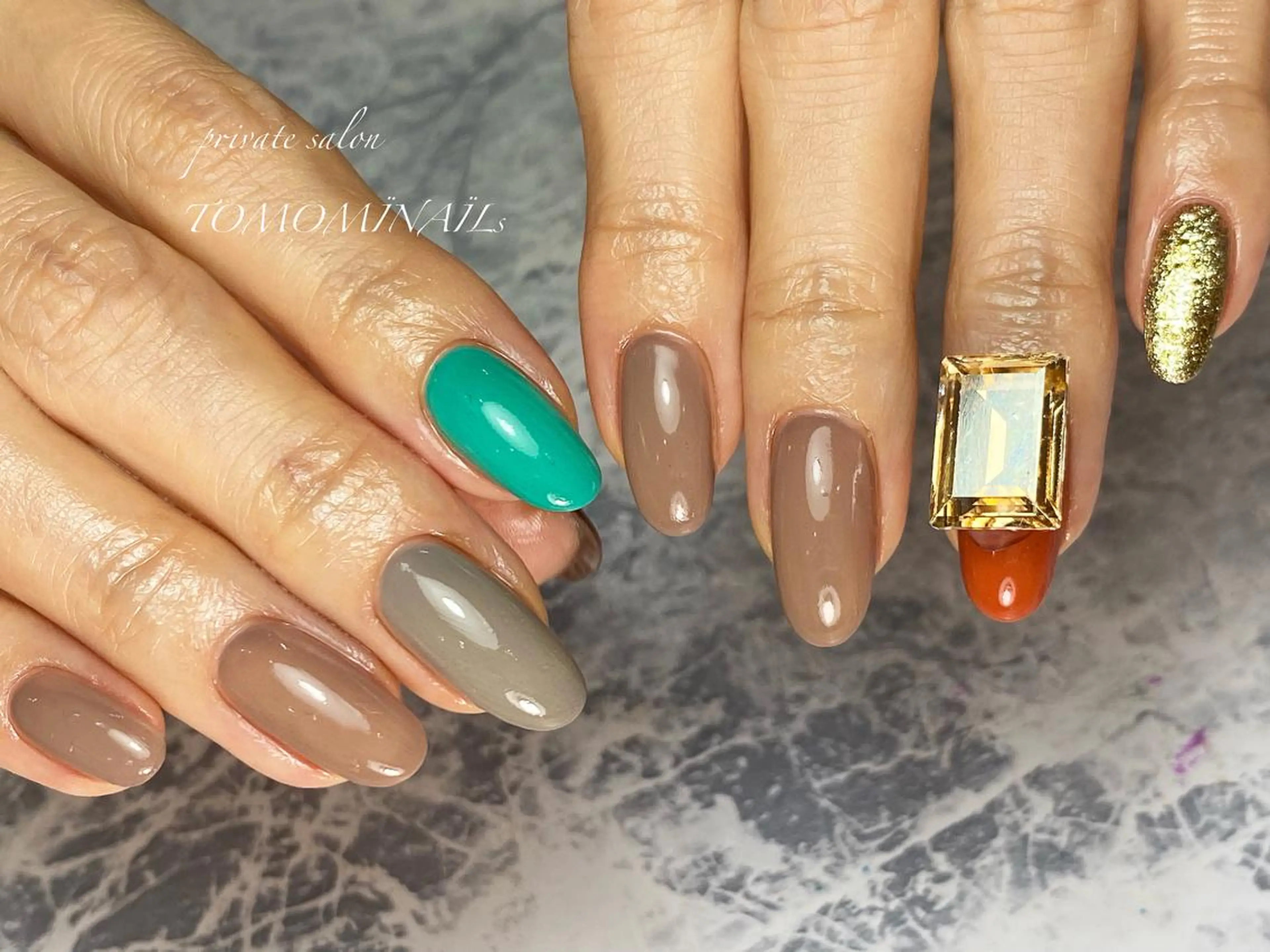 ネイル private salon TOMOMINAILs所属・TOMOMI NAILsのネイルデザイン