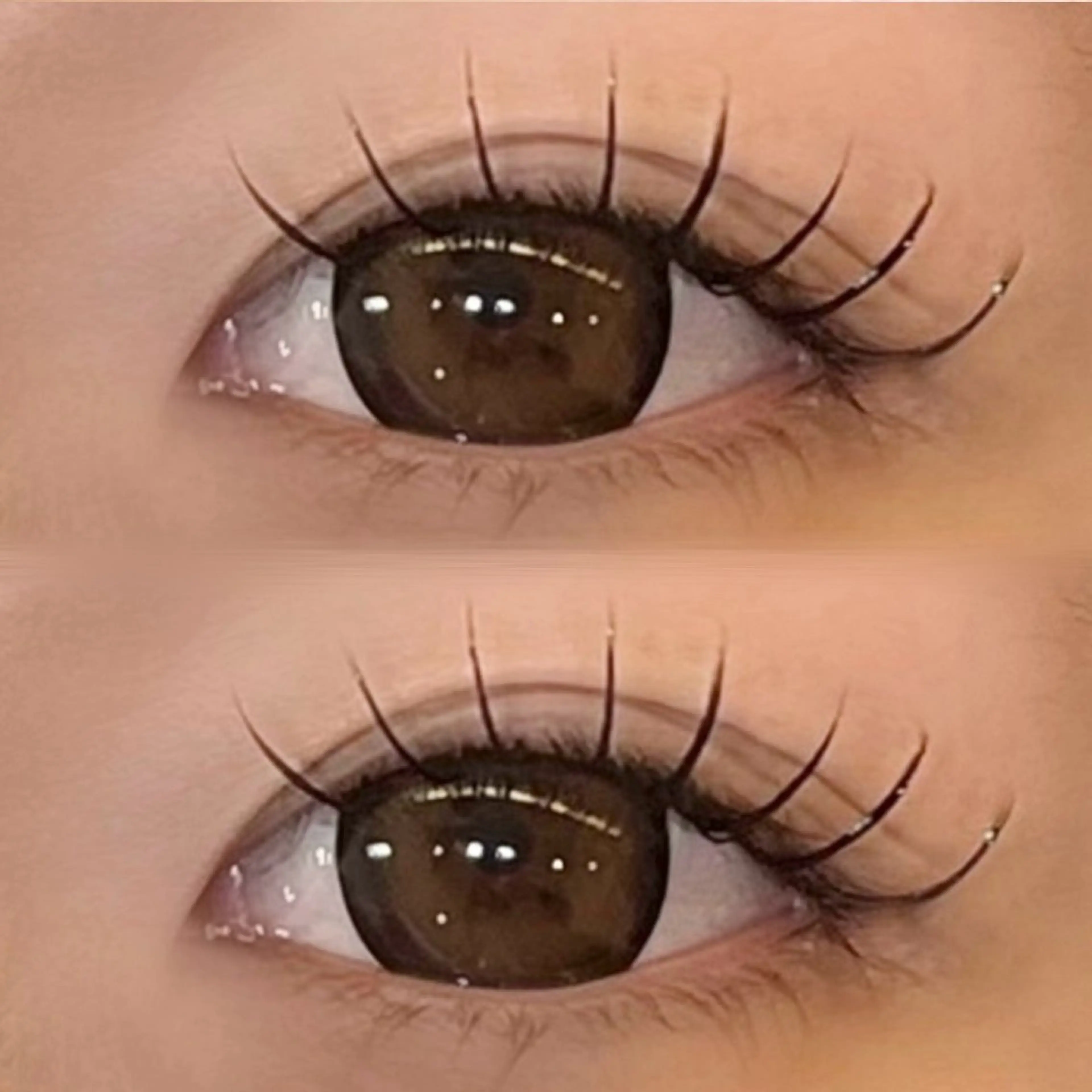 マツエク/ Mink or Sable 100本+仕上げコーティング付き🦋💜の写真