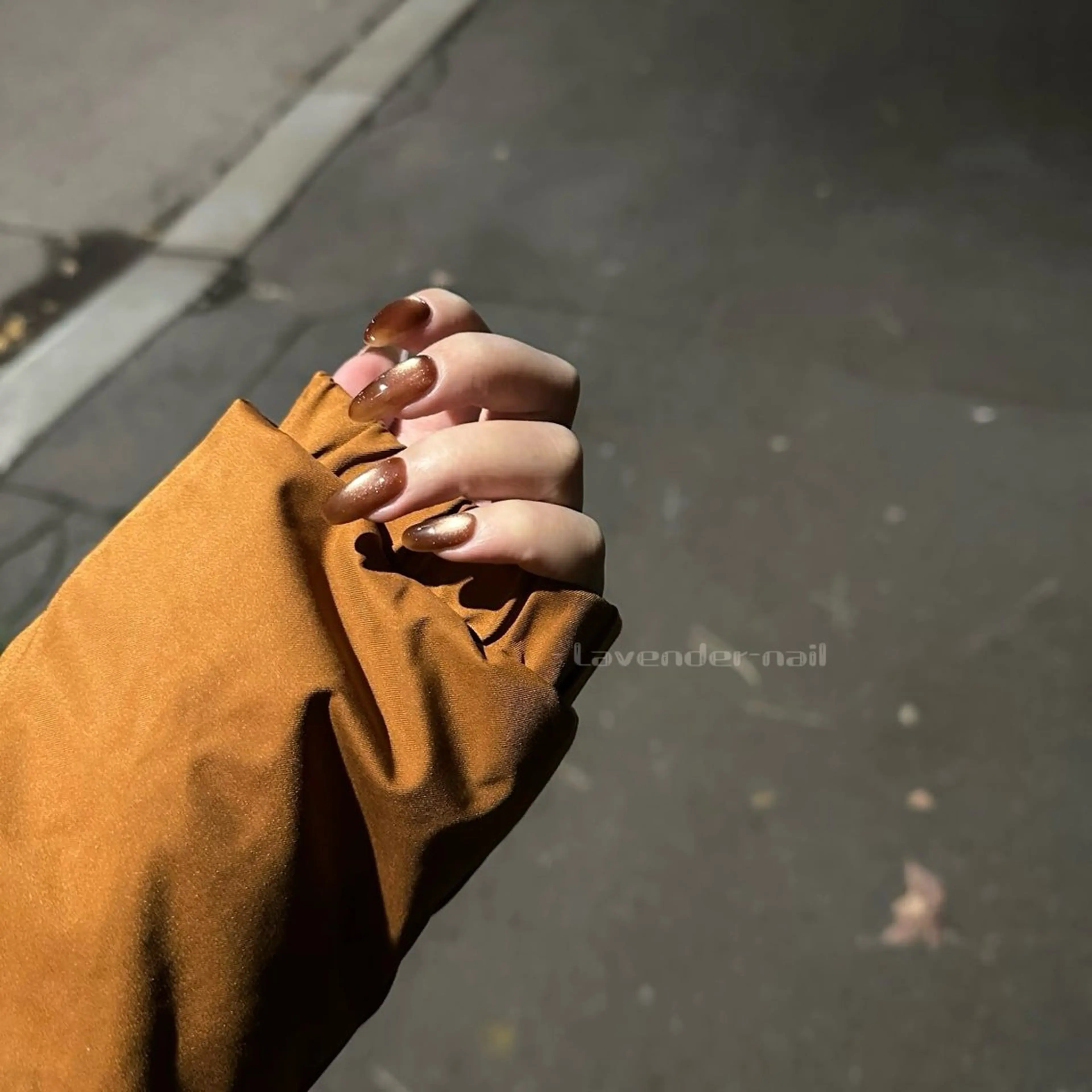 ネイル ハンドネイル Lavender nail·北18条のネイルデザイン