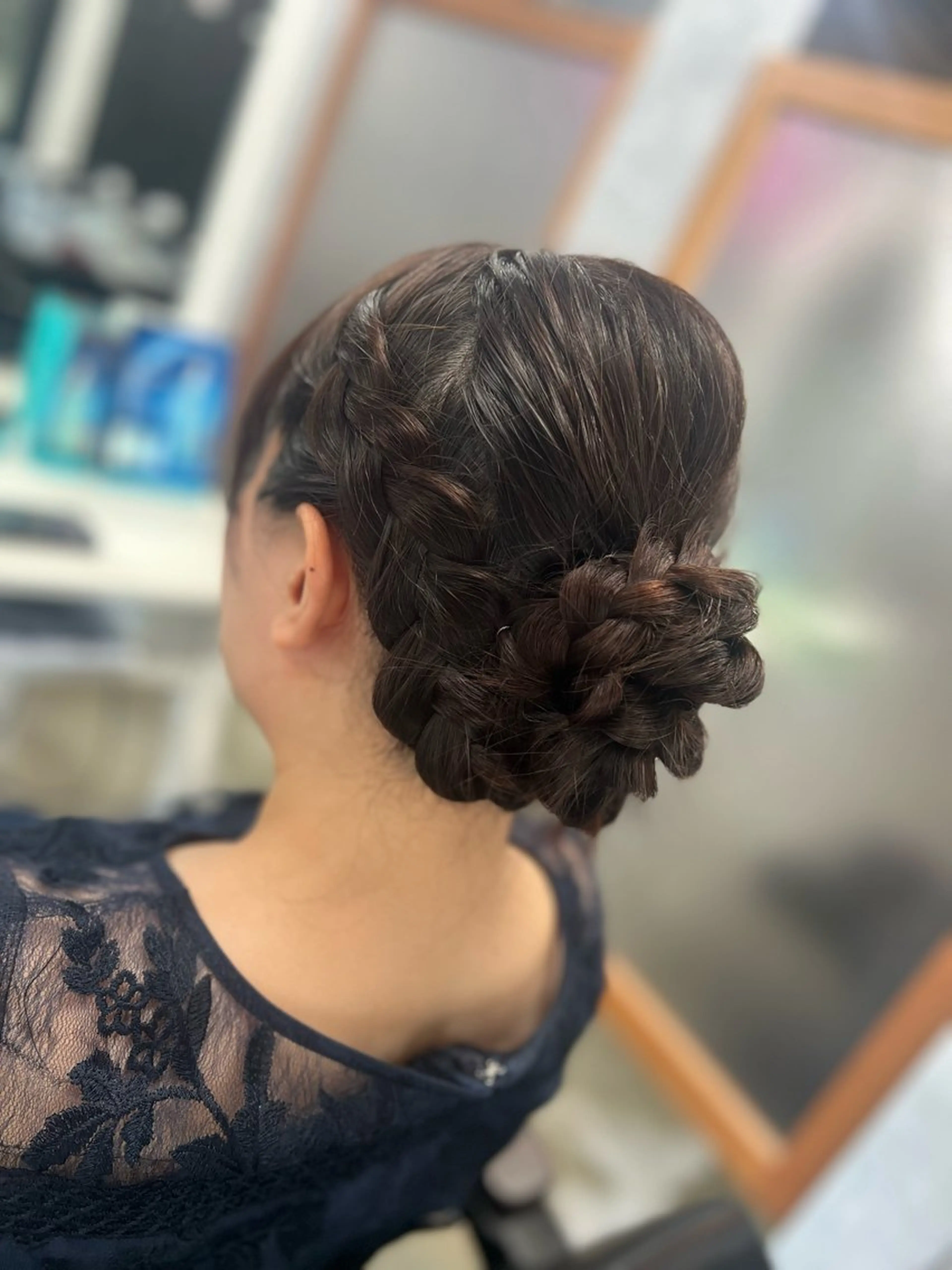 ロング ヘアセット Style Tのヘアスタイル