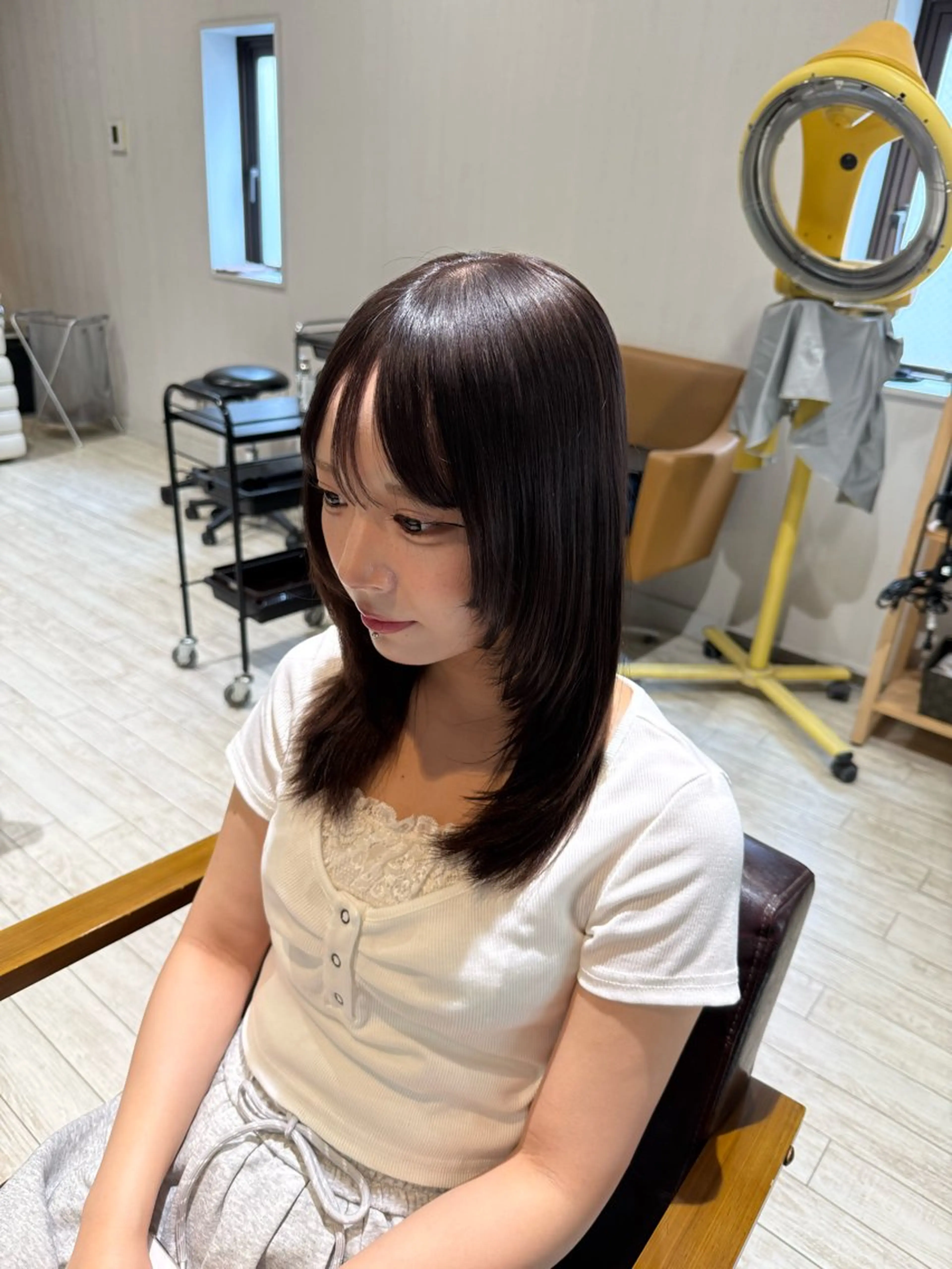 カラー ヘアカラー まつもと みなつのヘアスタイル