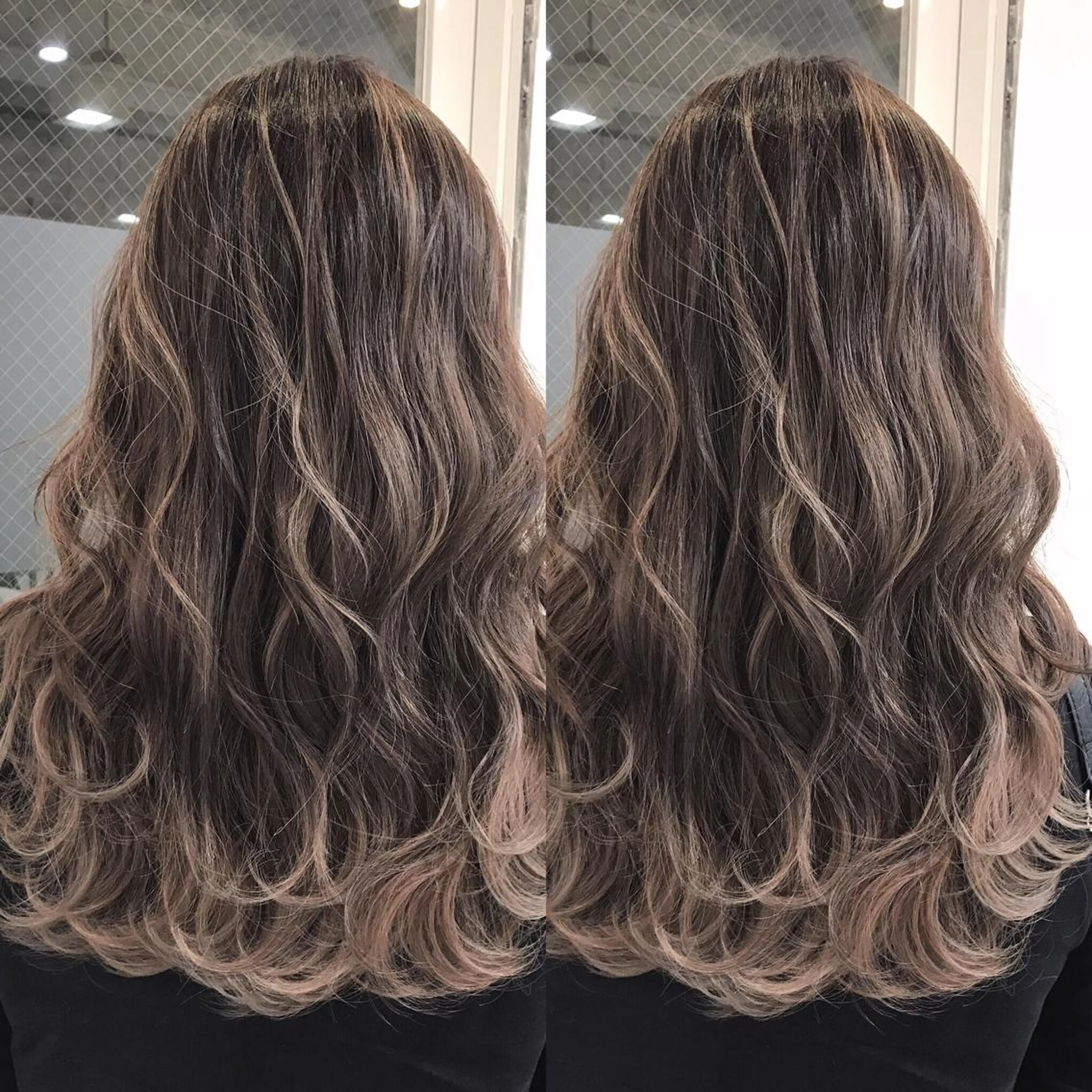 セミロング カラー ヘアアレンジ 縮毛矯正 髪質改善寺坂雄飛💐のヘアスタイル