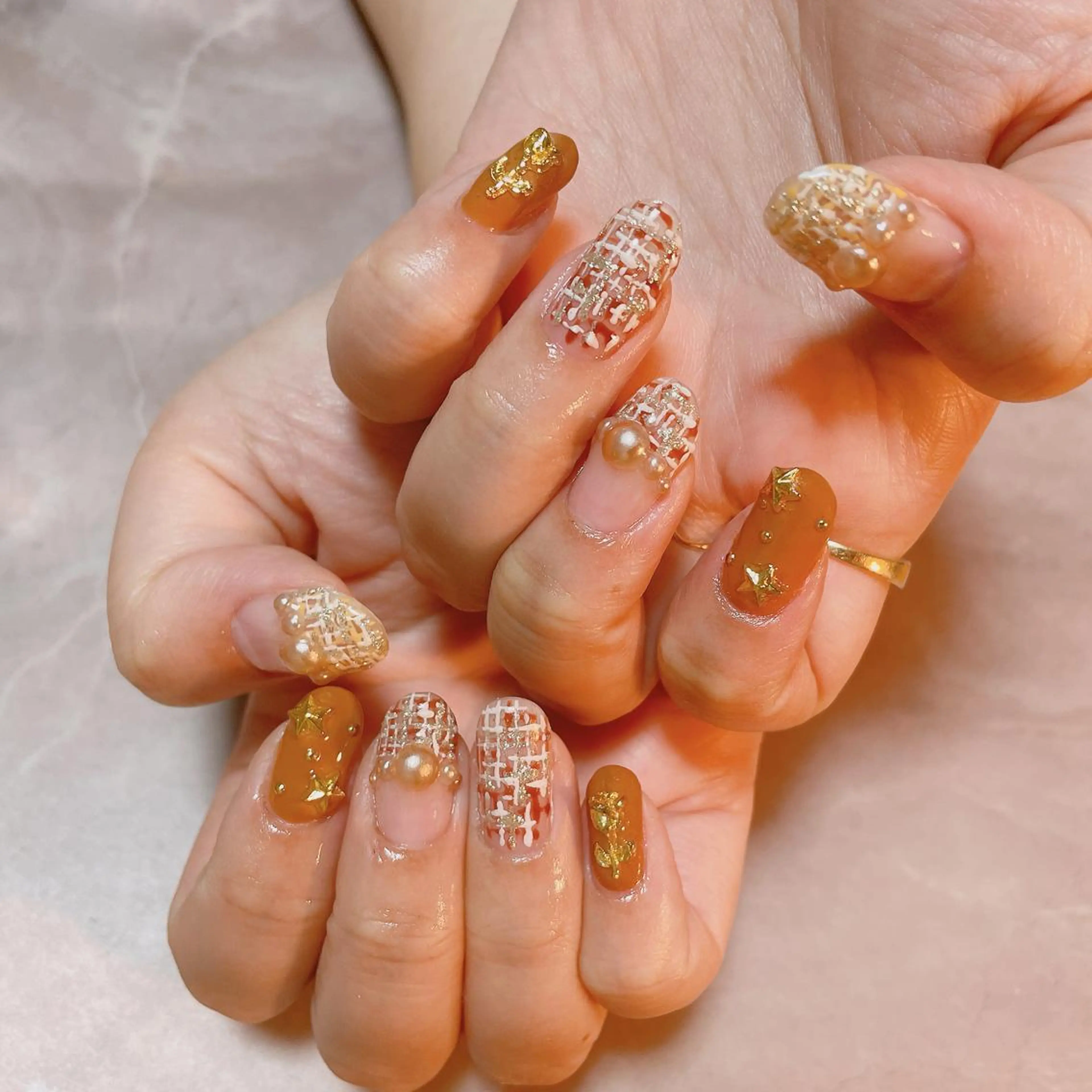 ネイル ハンドネイル nakamoto yuukaのネイルデザイン