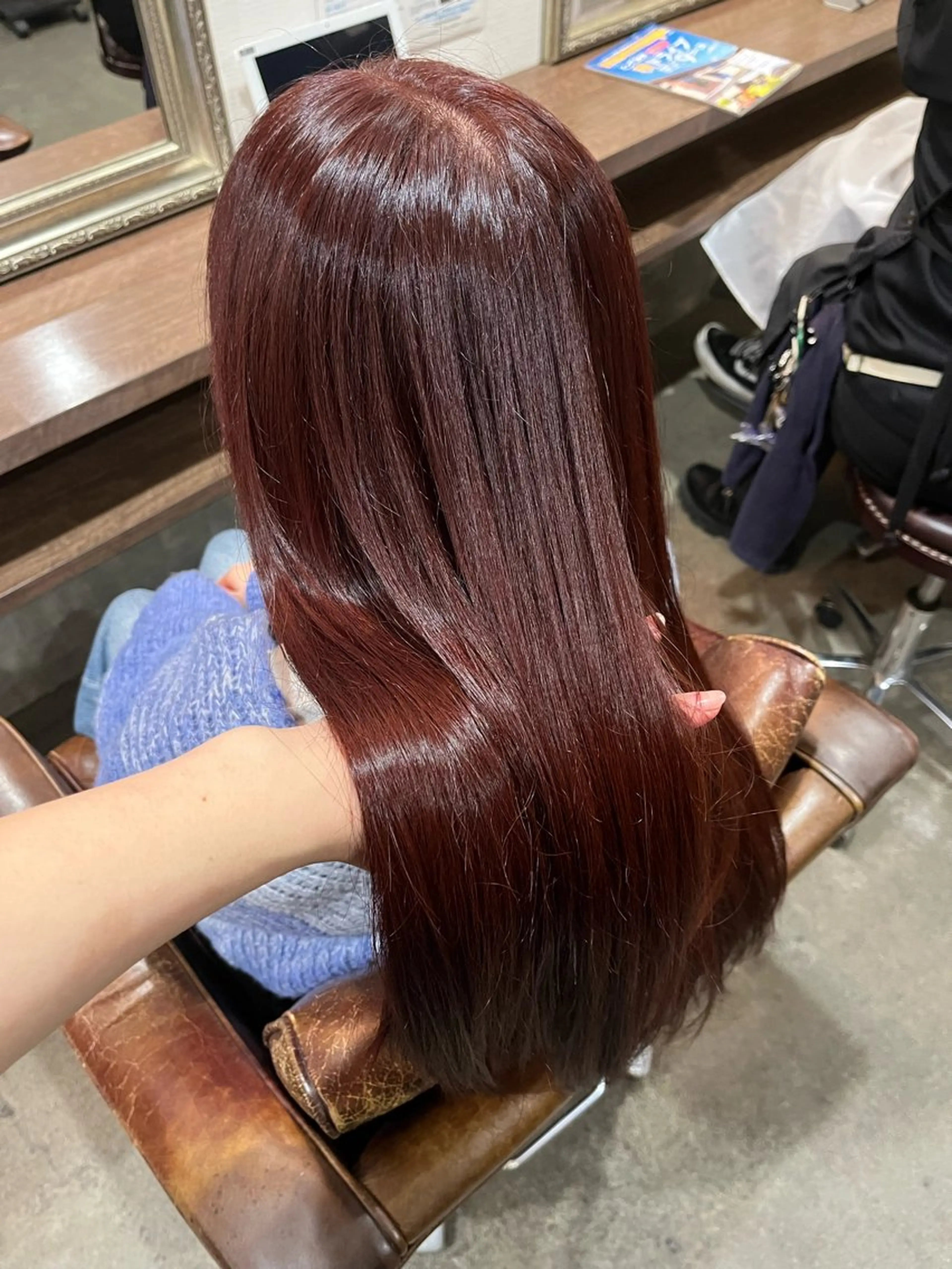 ロング ヘアカラー 🫧ベージュカラー× レイヤー🫧HARUのヘアスタイル