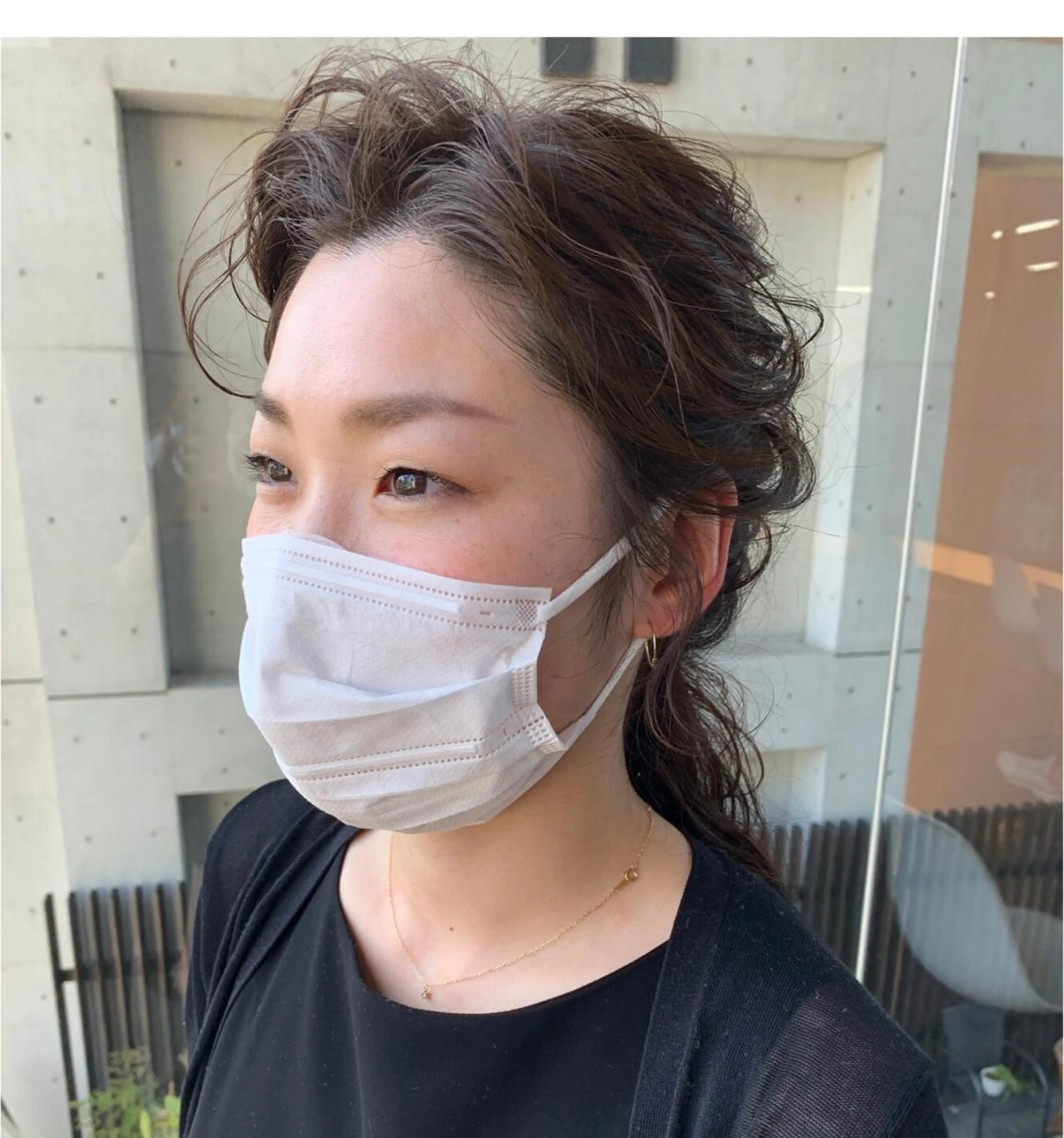 ヘアアレンジ 結婚式・ブライダル Merci メルシー 福岡、今泉のヘアスタイル
