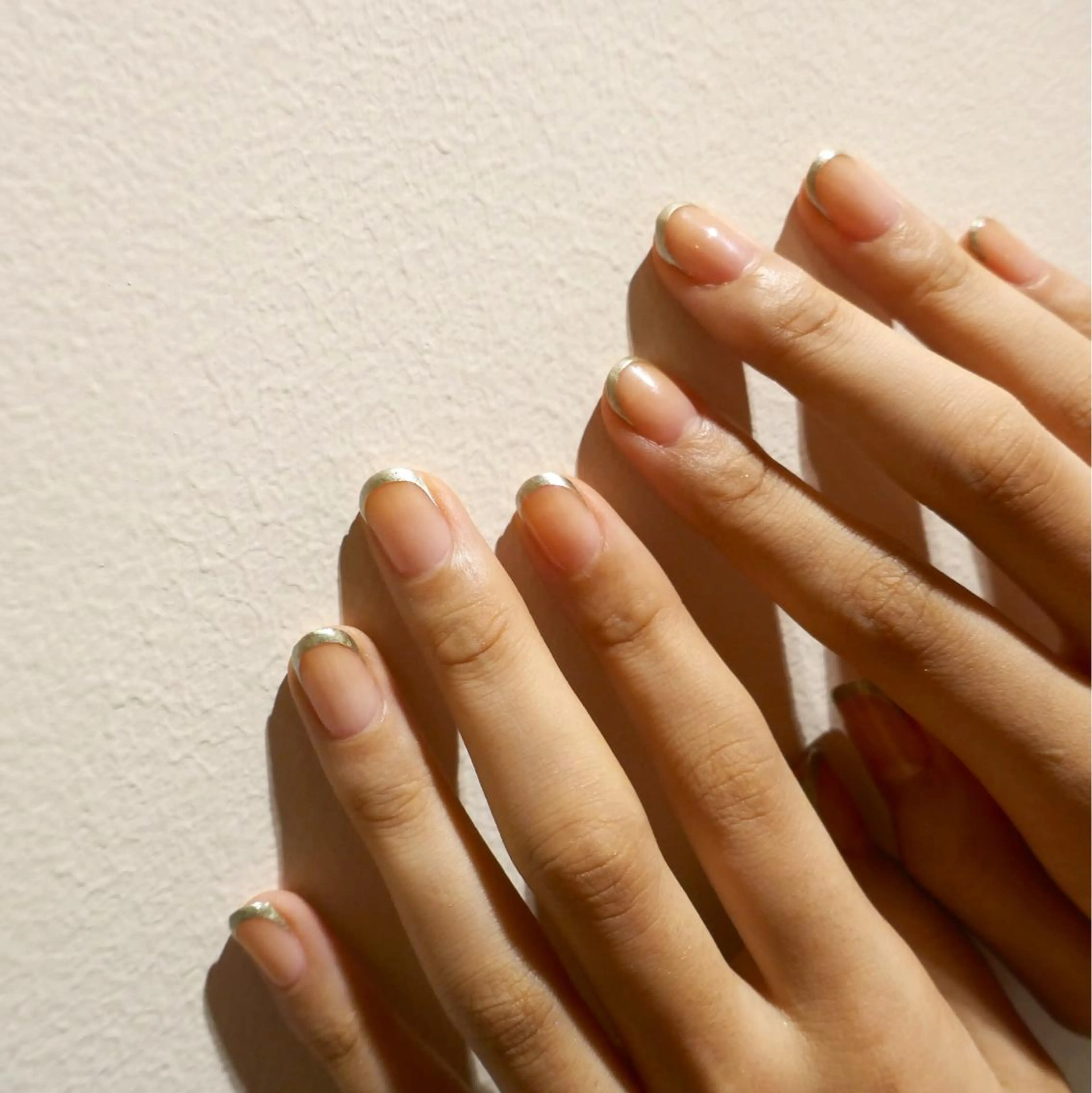 ネイル フレンチネイル シルバー ハンドネイル Chipieee Tokyoのその他イメージ