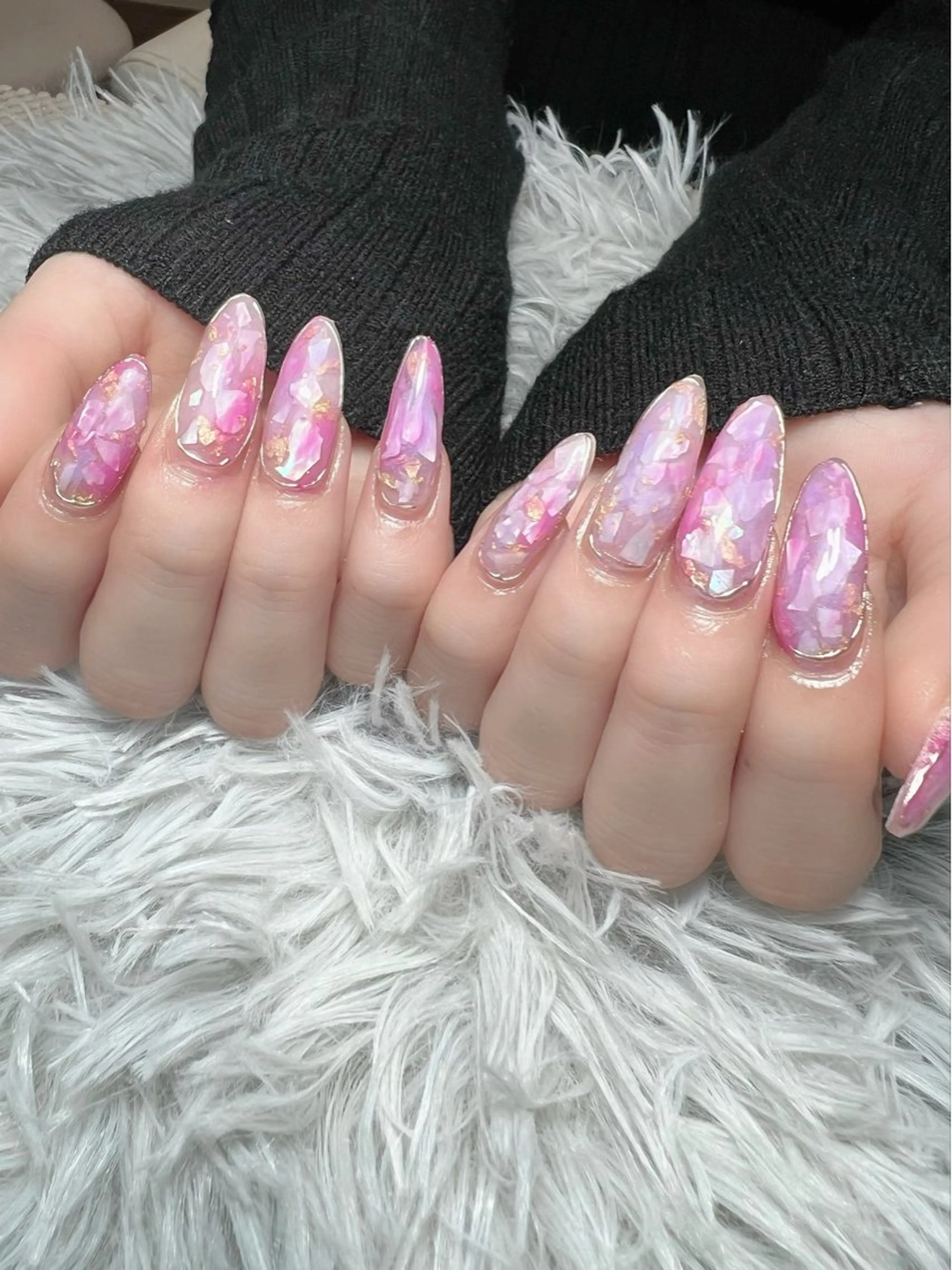 ネイル ジェルネイル ハンドネイル シェヌネイル JURAのネイルデザイン