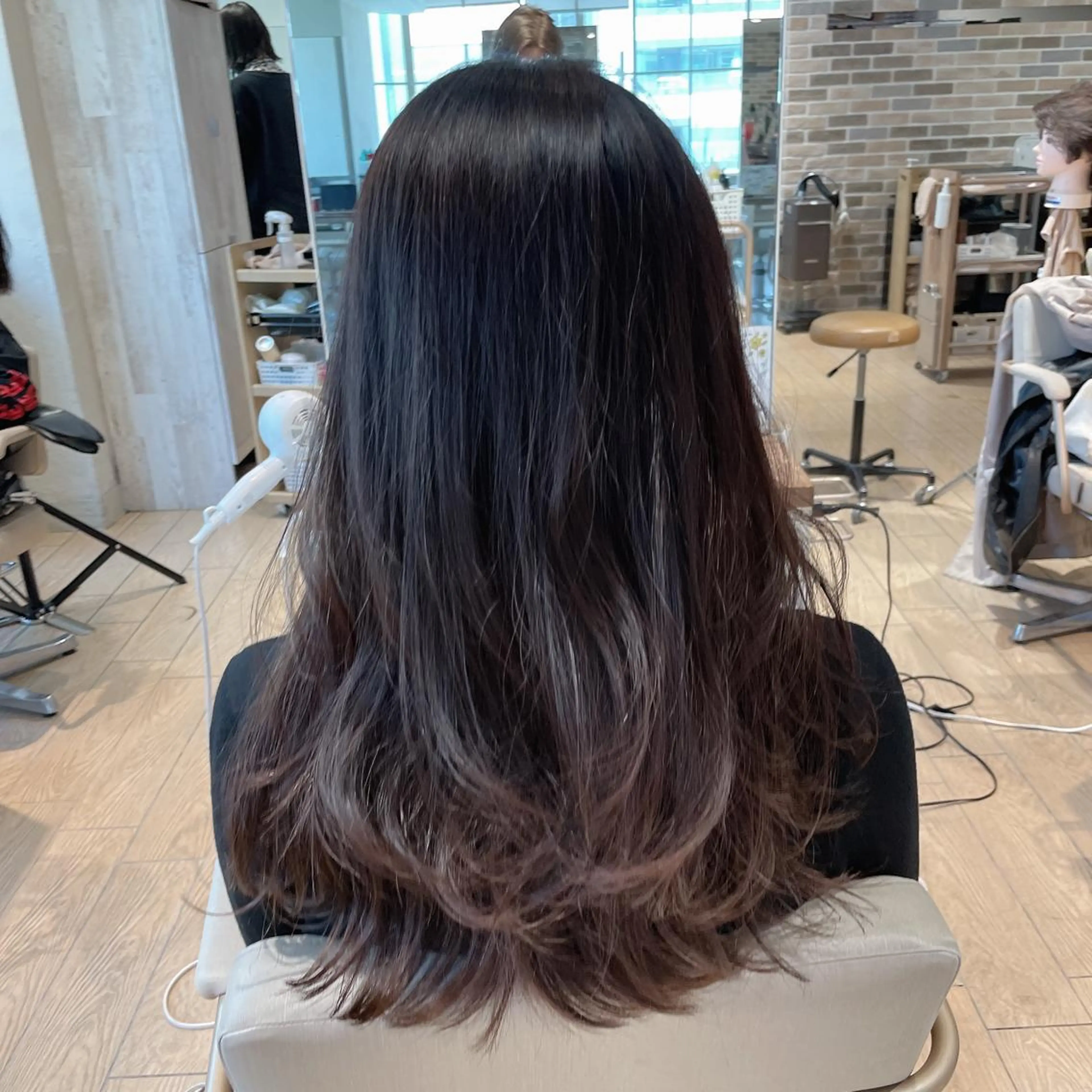 ロング 市原 大翼のヘアスタイル