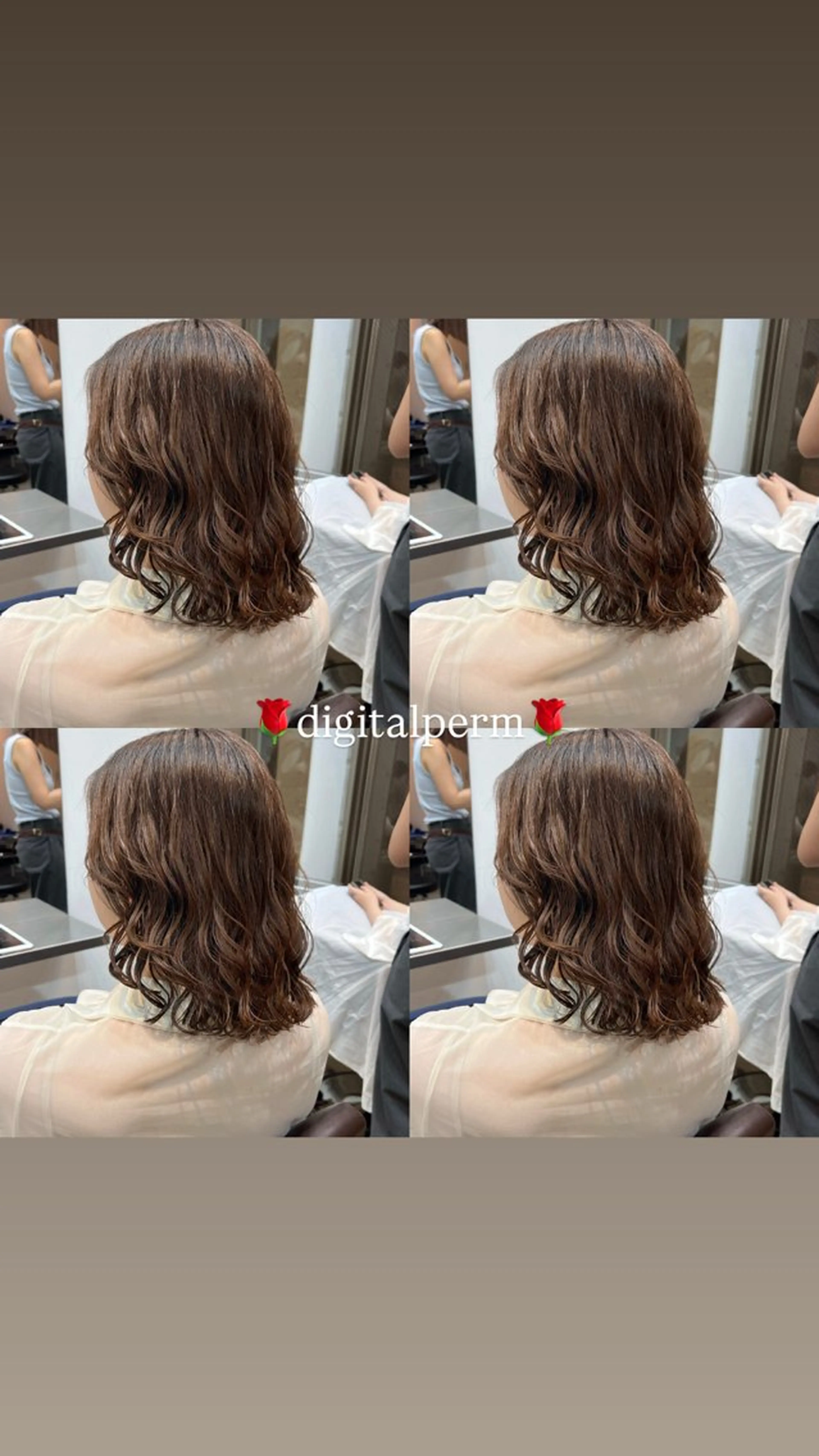 ミディアム カット ヘアカラー パーマ トリートメント デジタルパーマ/ ウェーブパーマ/神野のヘアスタイル