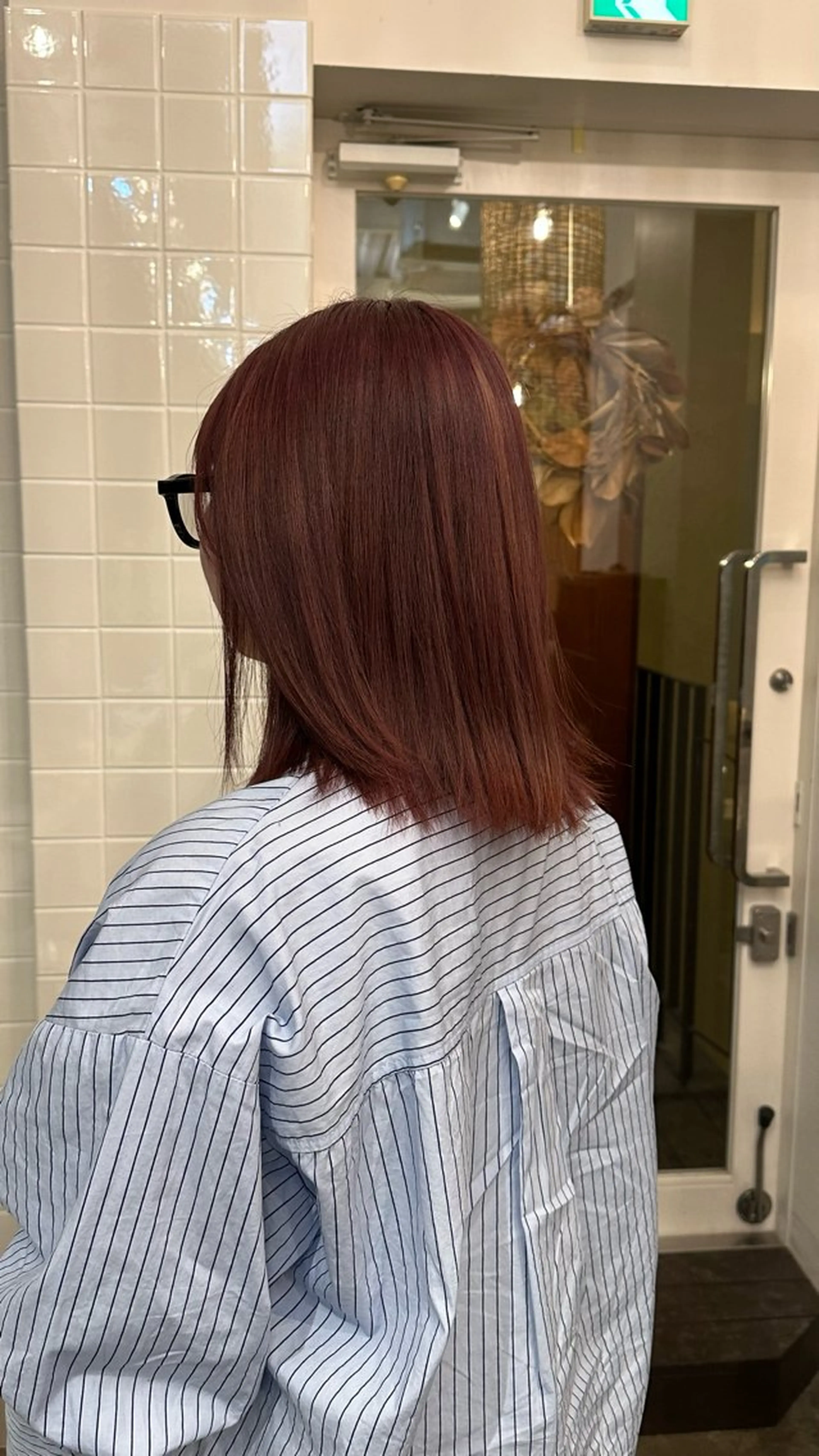 セミロング カラー ヘアカラー トリートメント ショートカット/パー マ🫧kotoneのヘアスタイル