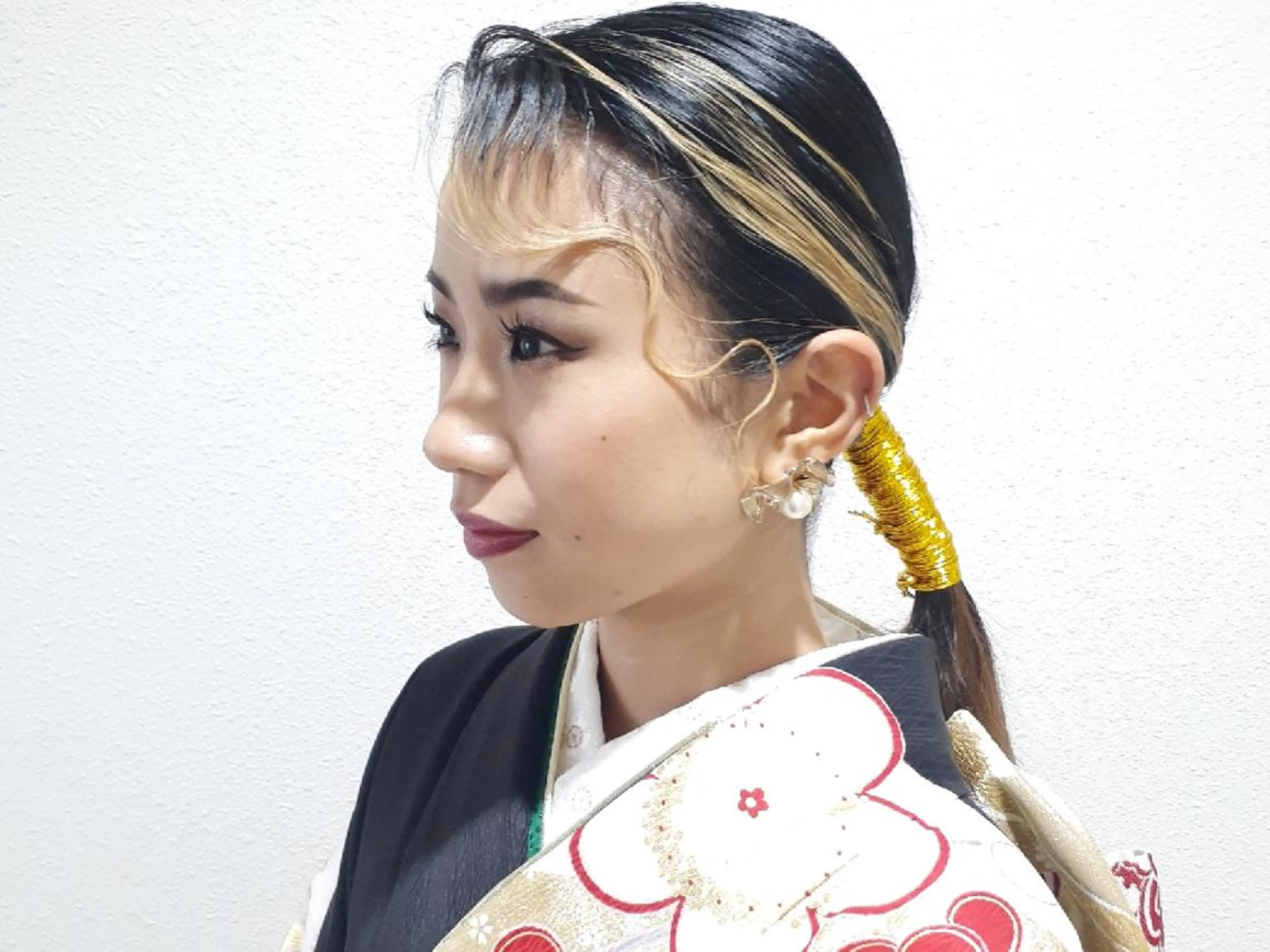 ヘアアレンジ ロング 着付け Hair&Make Delight*のヘアスタイル