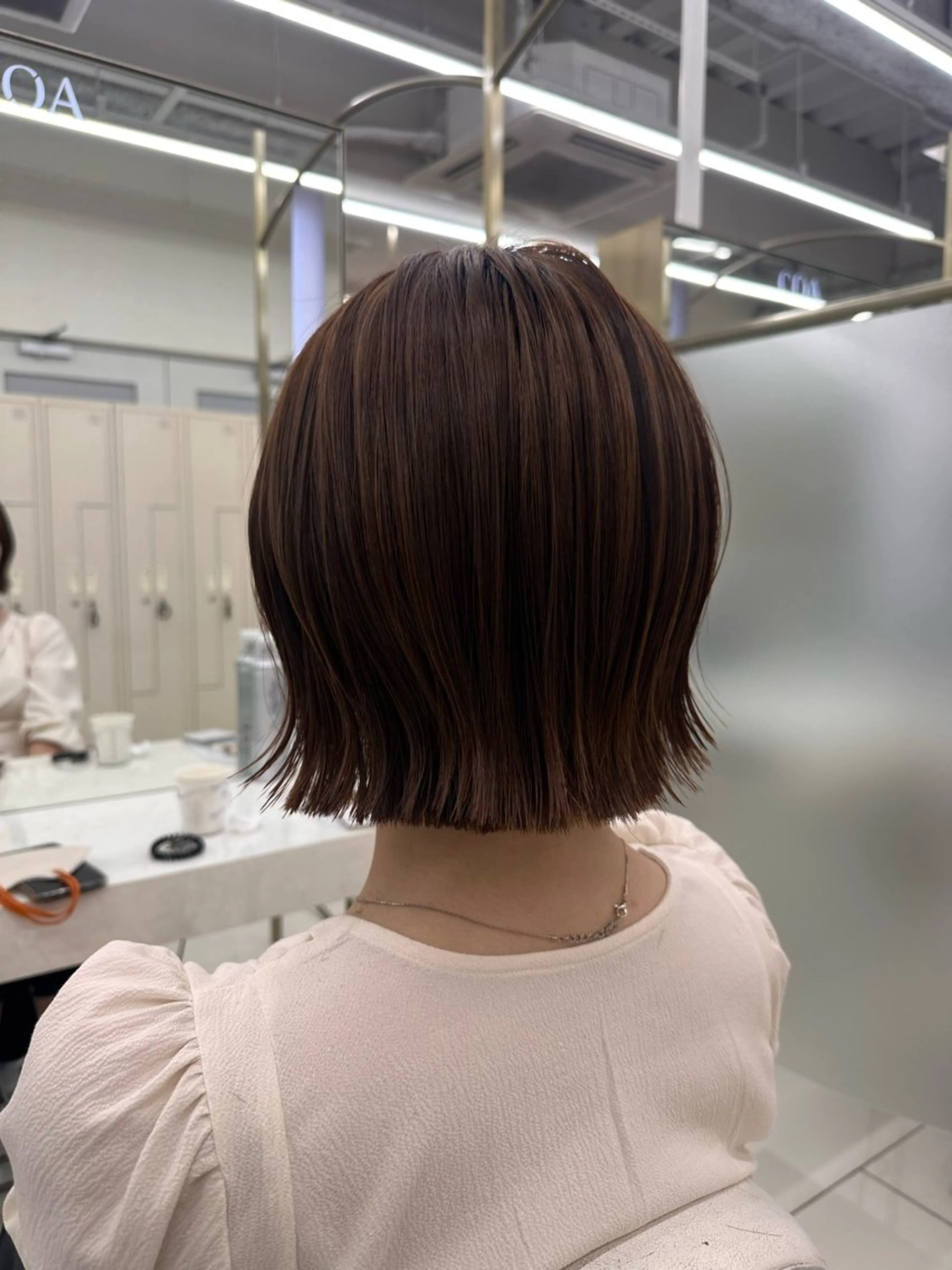 ショート カラー COA MAISON所属・ボブ🌿さち COA GINZAのヘアスタイル