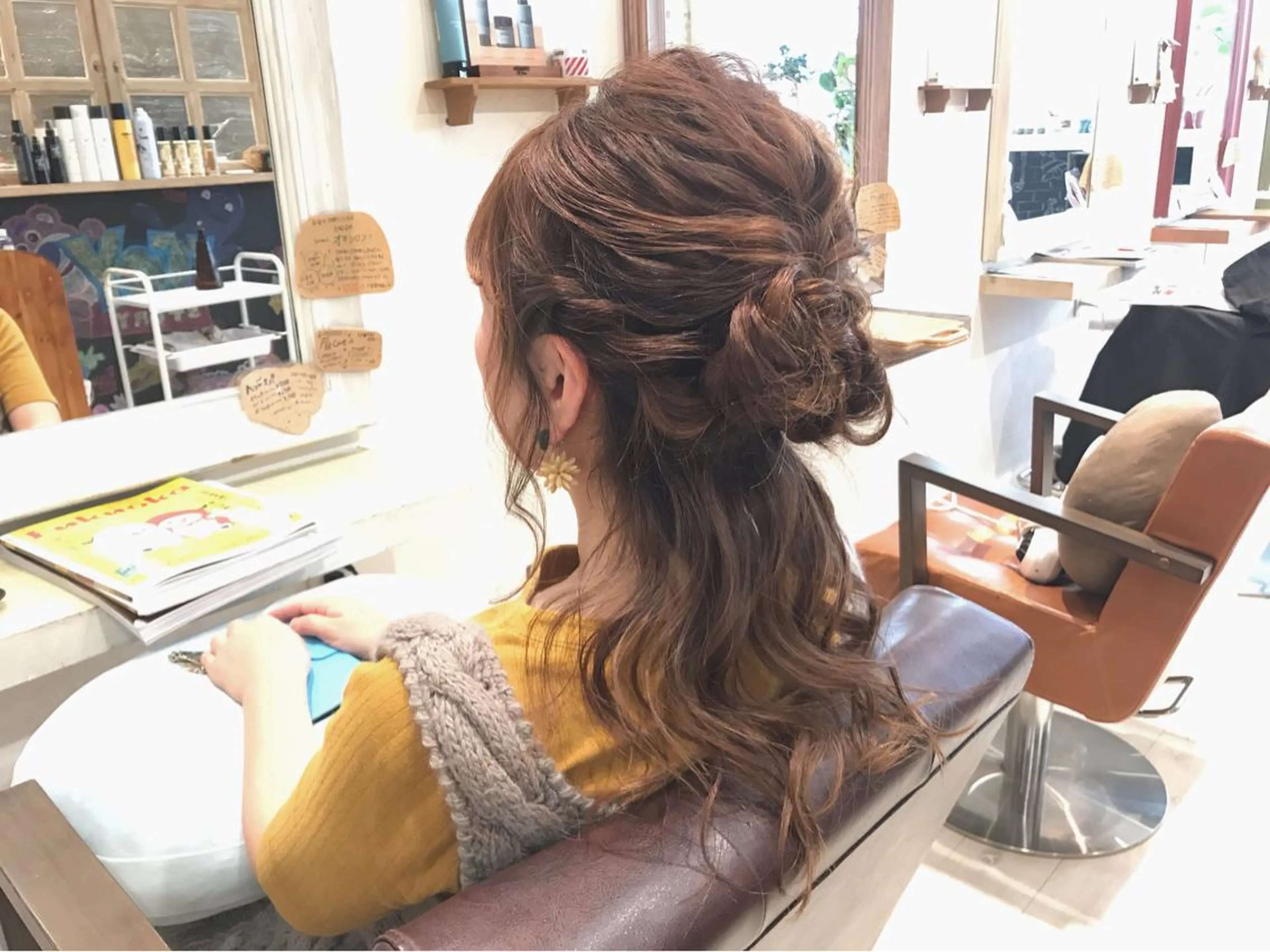 ヘアアレンジ メンズ指名多数!! SiLO 田島のヘアスタイル