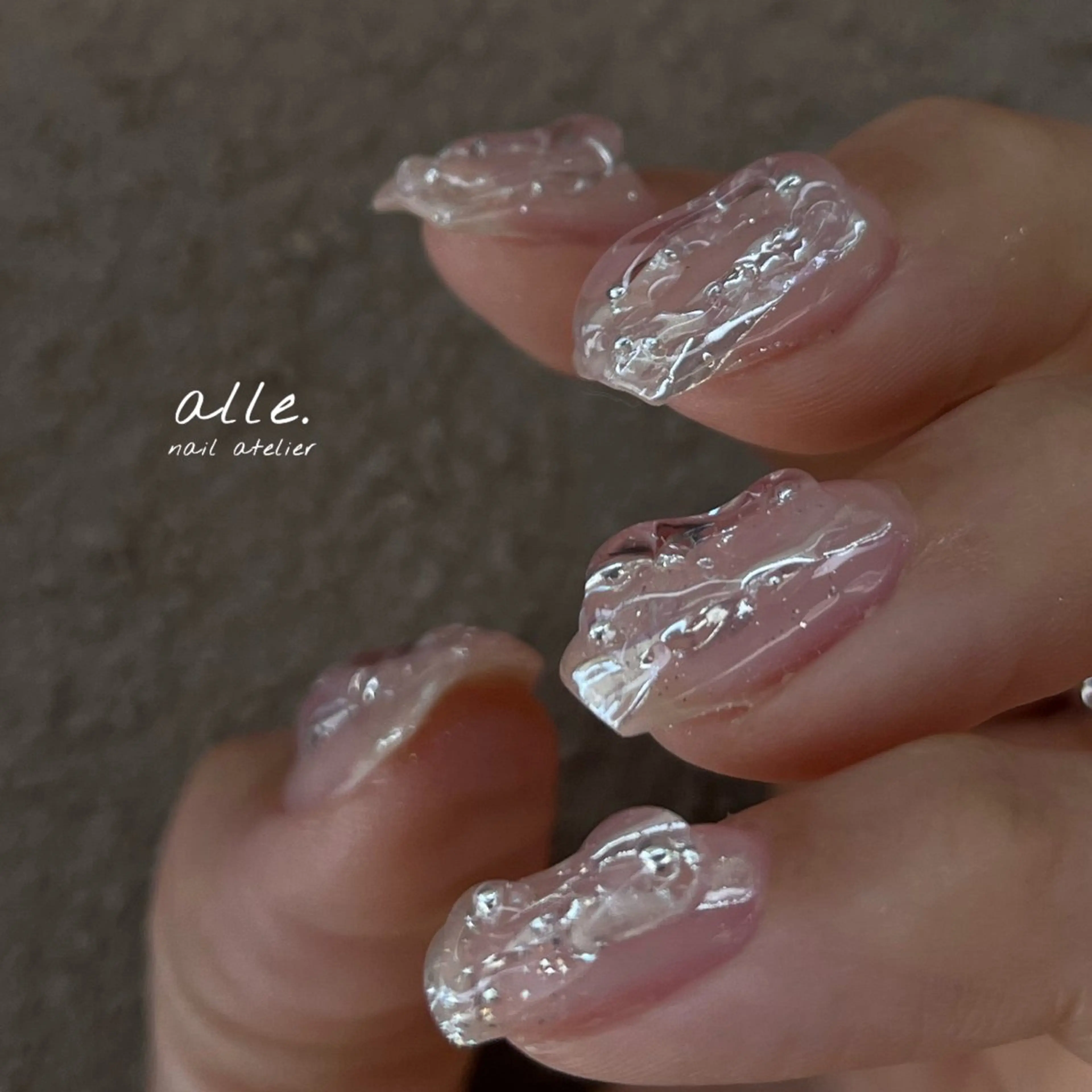 ネイル ハンドネイル atelier alle.のネイルデザイン