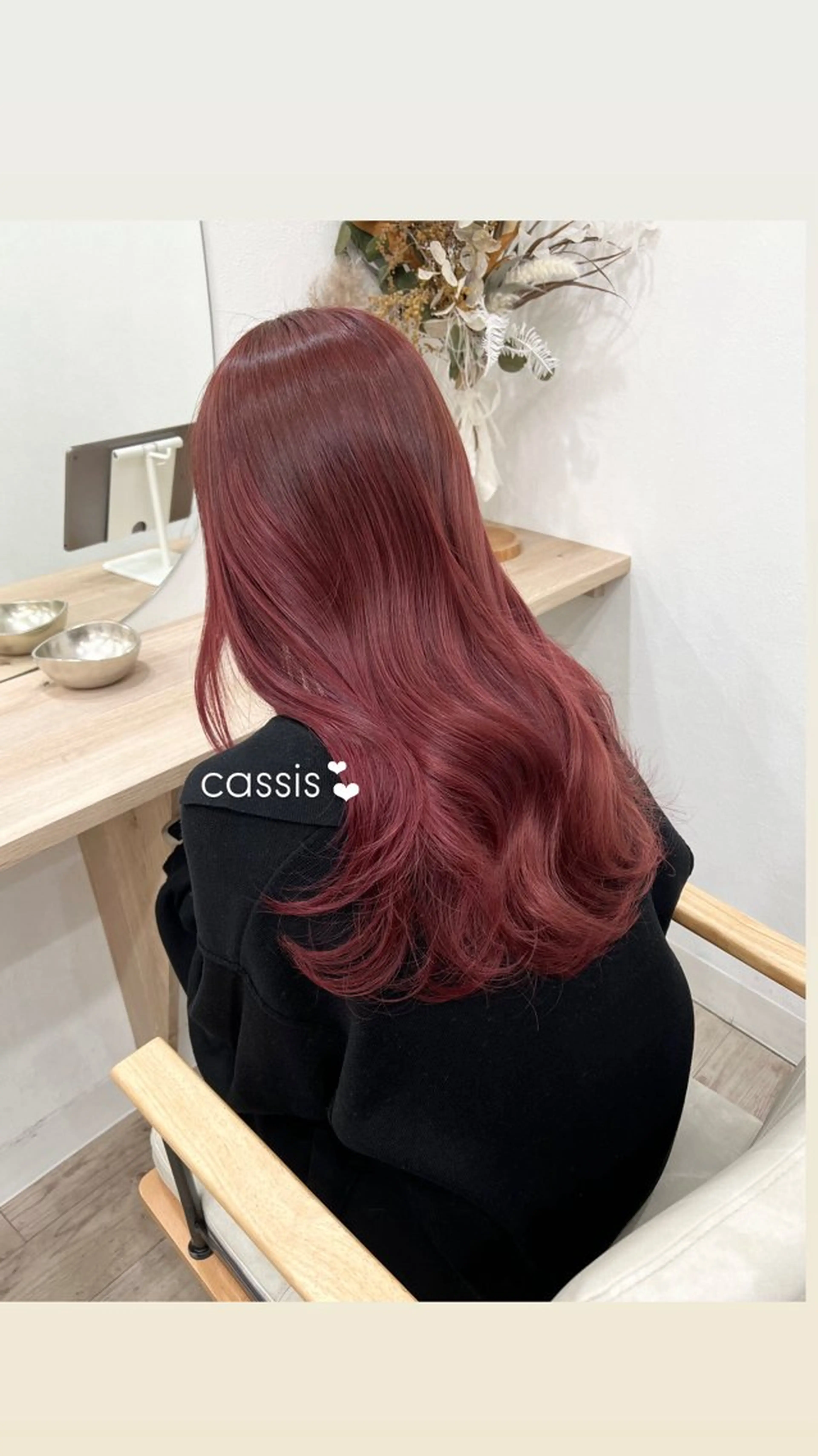 ロング カラー TOKI mahoのヘアスタイル