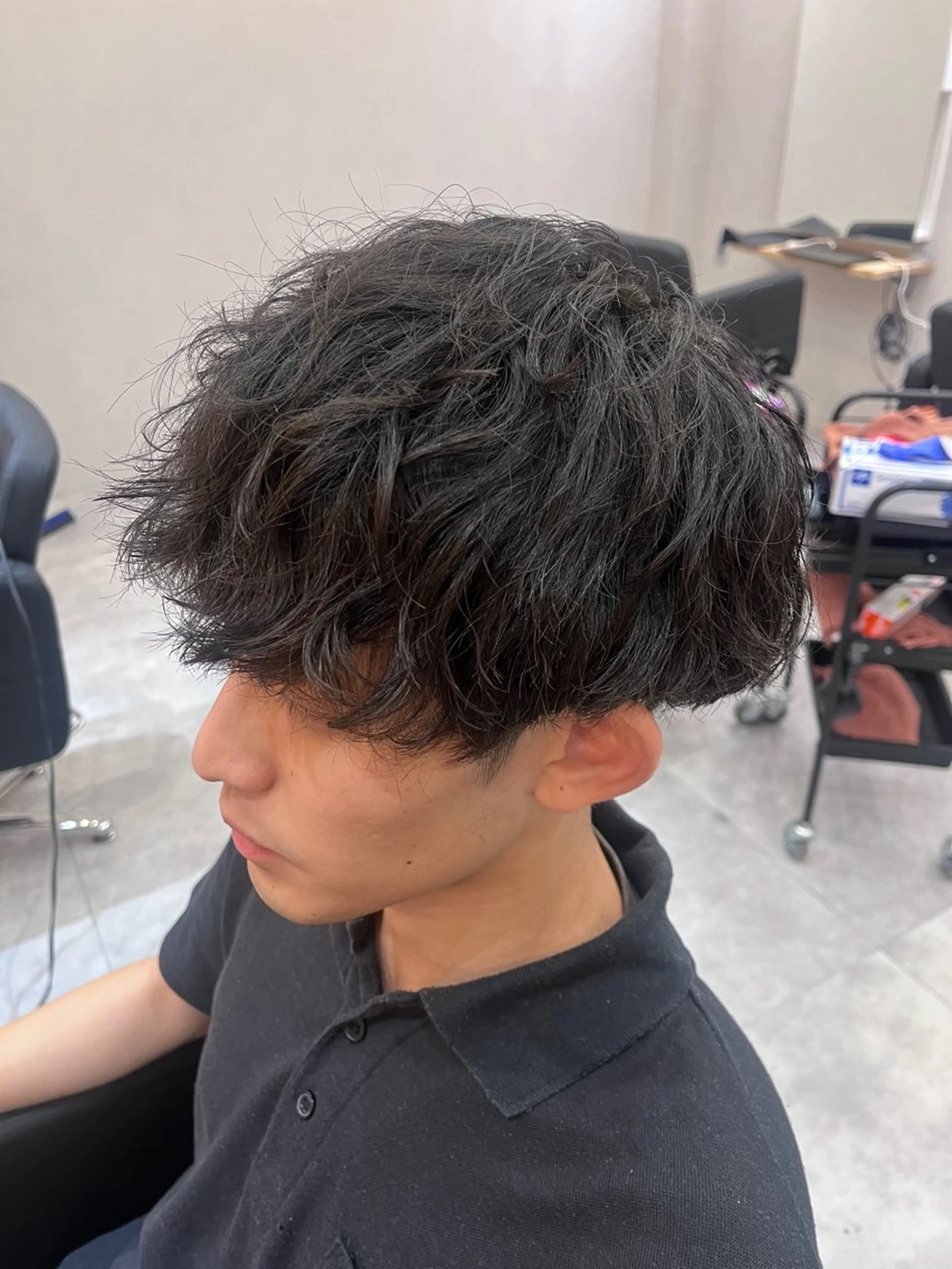 メンズ 【縮毛矯正支持絶大】 RYOJIのヘアスタイル