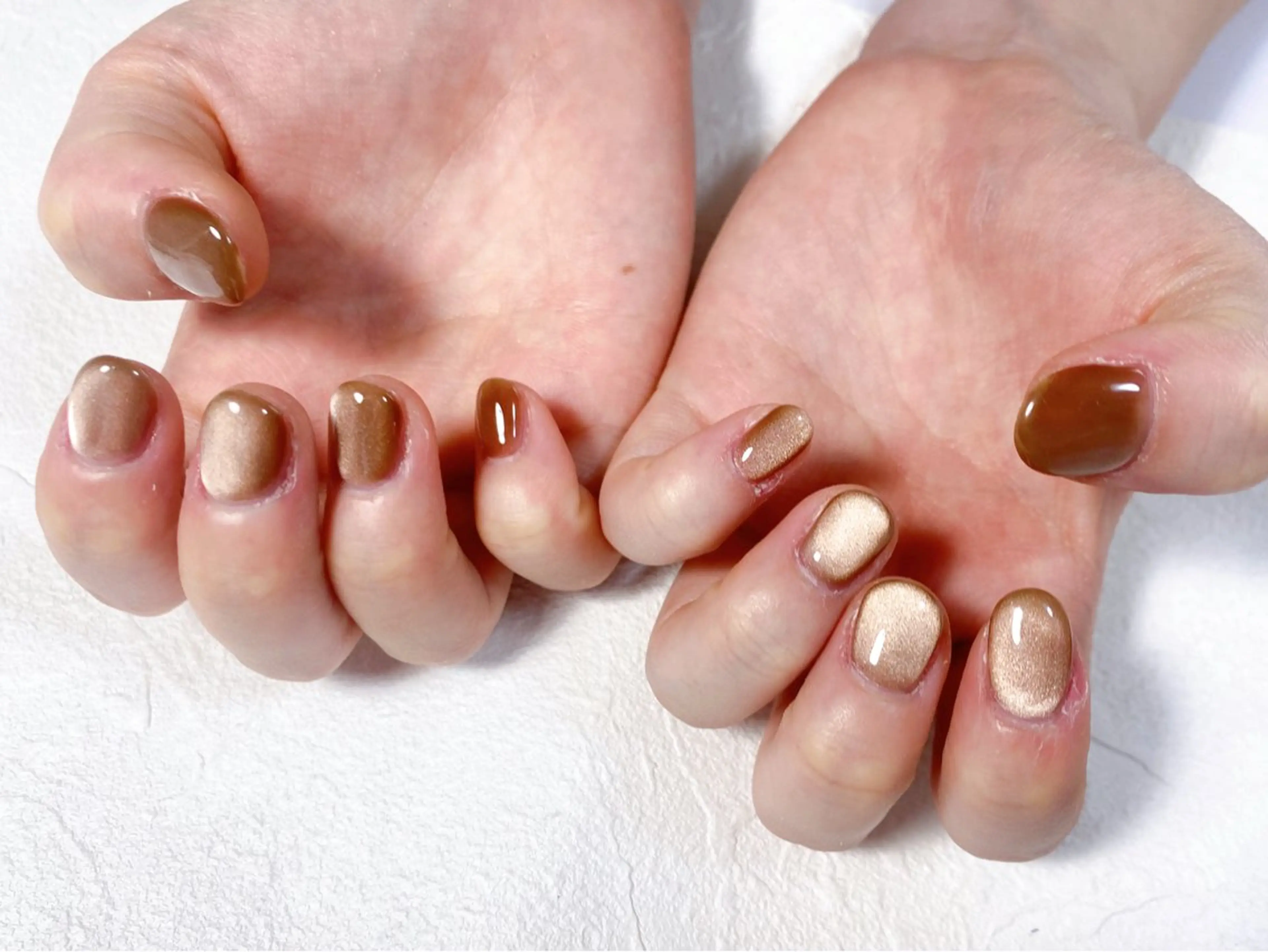 ネイル オーロラネイル フットネイル フレンチネイル ジェルネイル 韓国ネイル ハンドネイル kiki nail たまプラーザのネイルデザイン