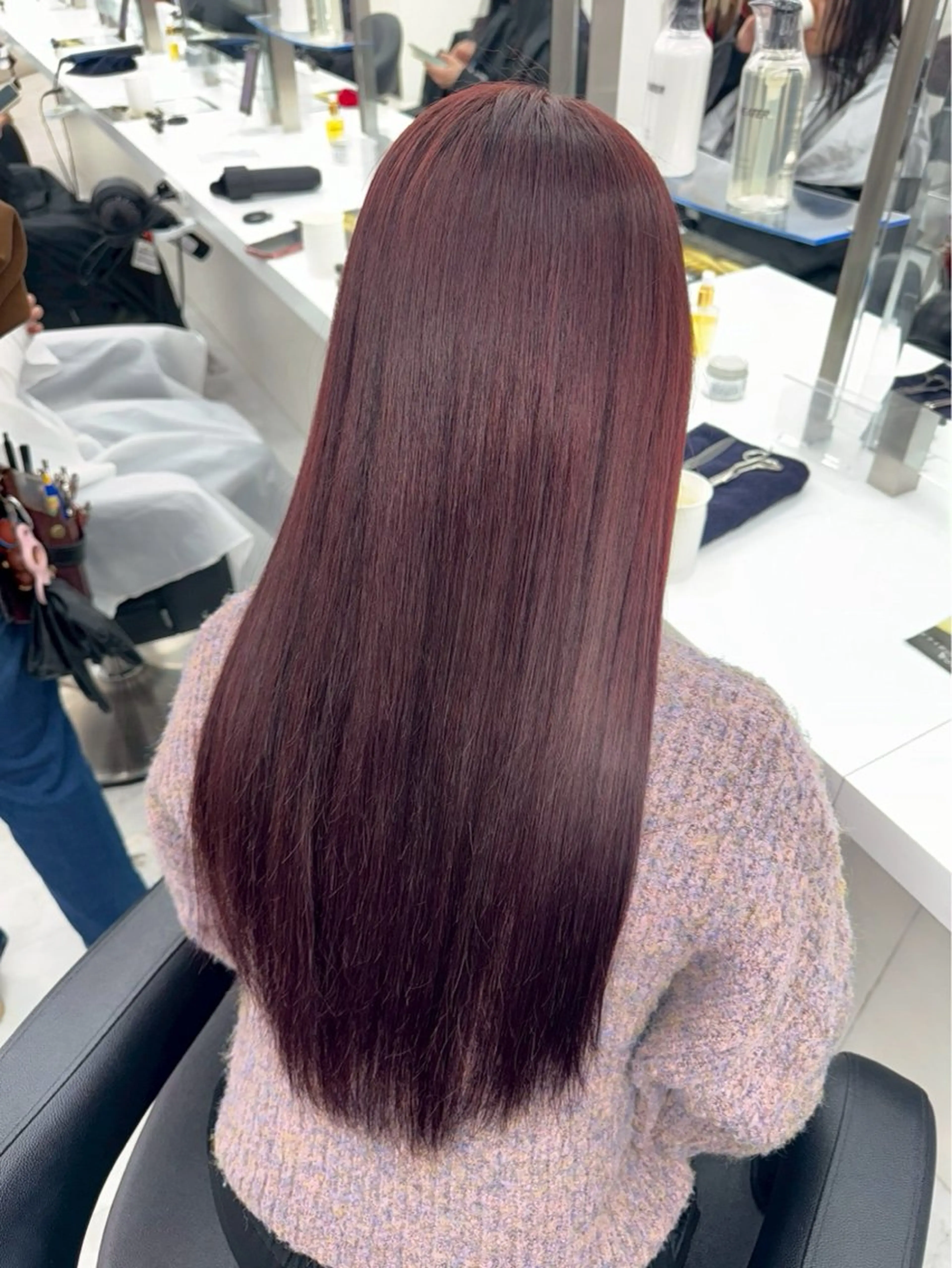 ロング カラー ヘアカラー 透明感カラー/ chinatsuのヘアスタイル