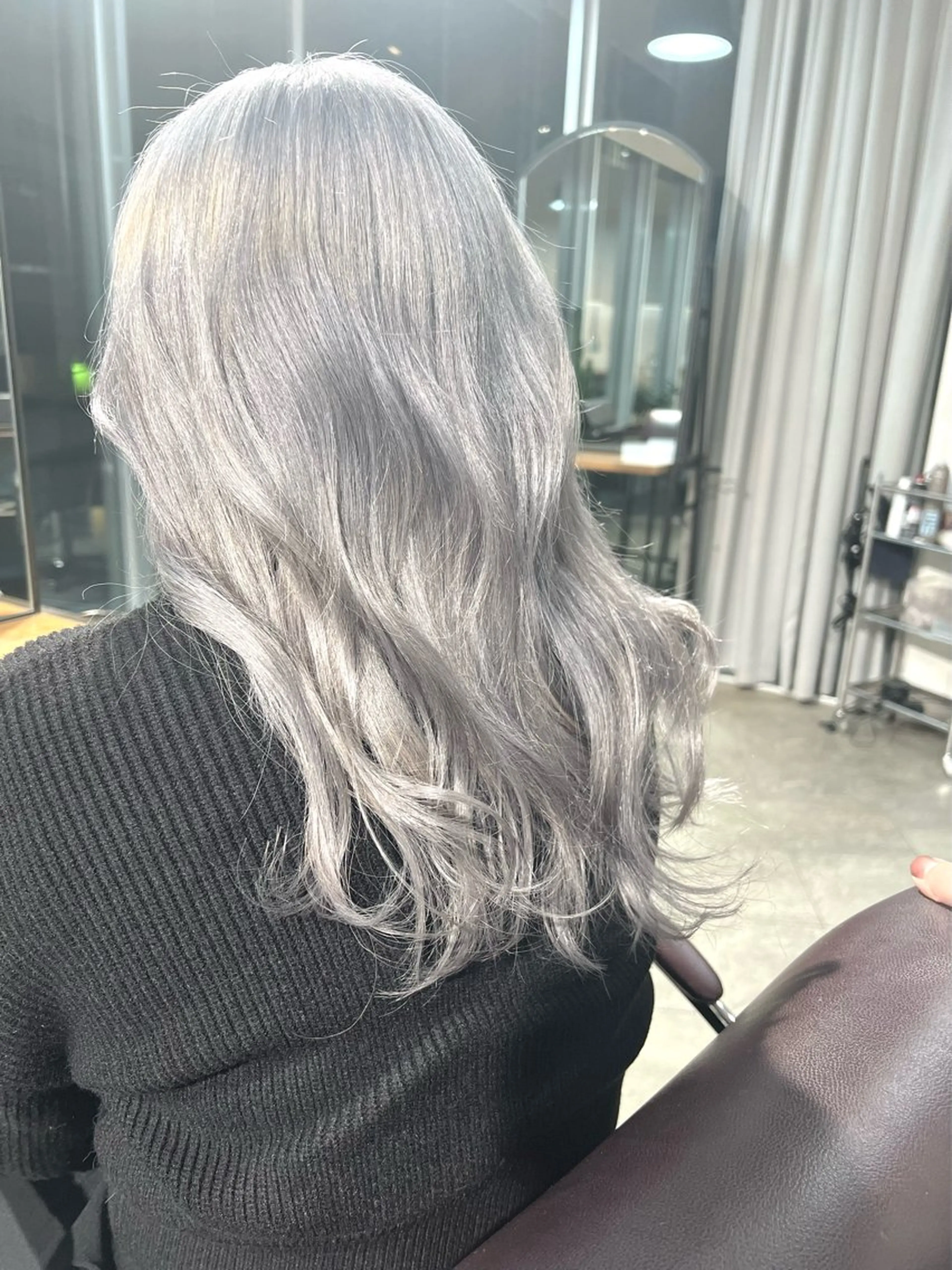セミロング カラー ヘアアレンジ ヘアカラー トリートメント ヘアセット 🌈インナーカラー ‘ショウマ’🌈のヘアスタイル