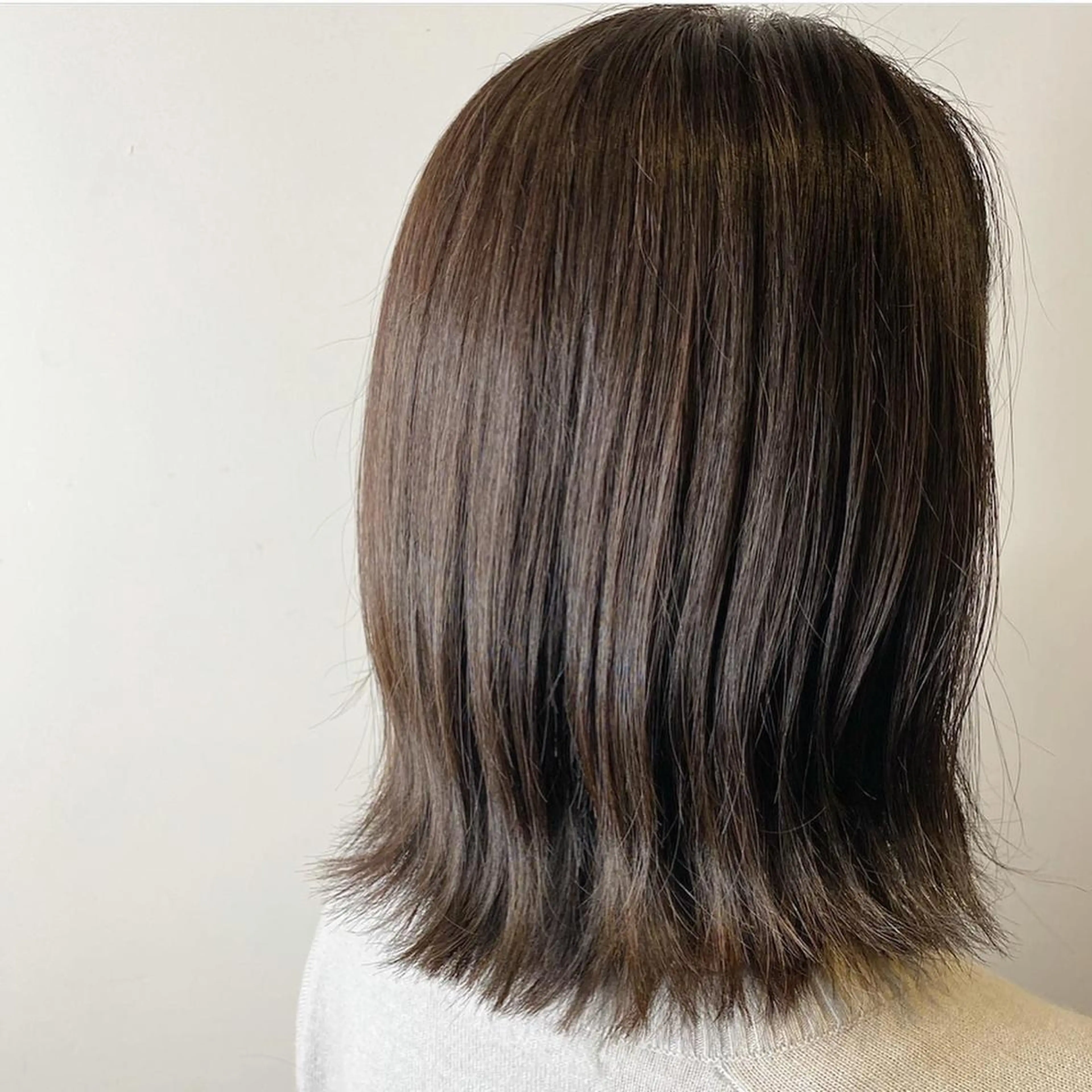 【🌟人気No.1🌟】カット + 髪質改善 艶カラー + 超音波アイロンTRの写真