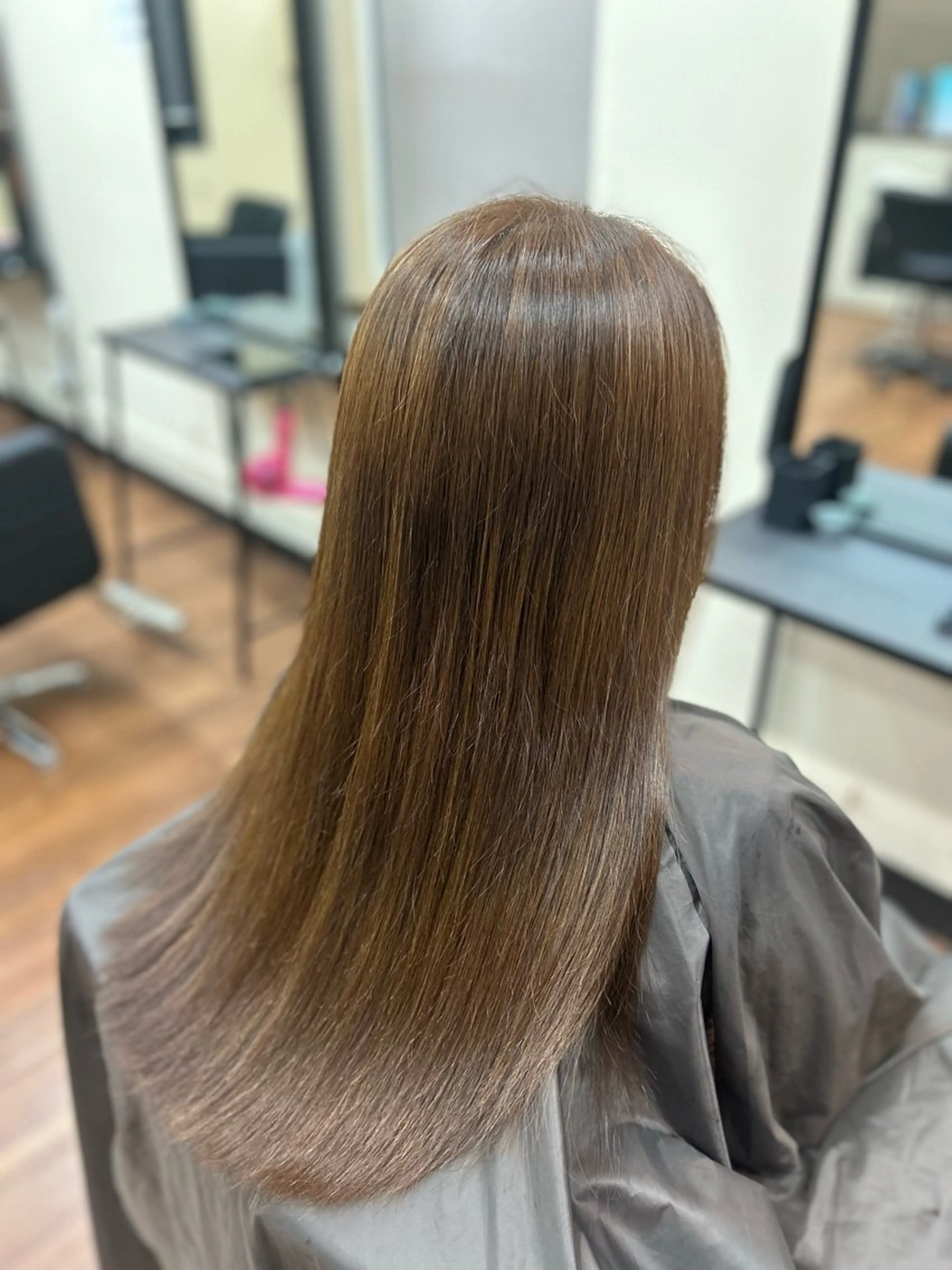 ロング カラー ベージュカラー ヘアカラー 【AXIS江別店】 rioのヘアスタイル