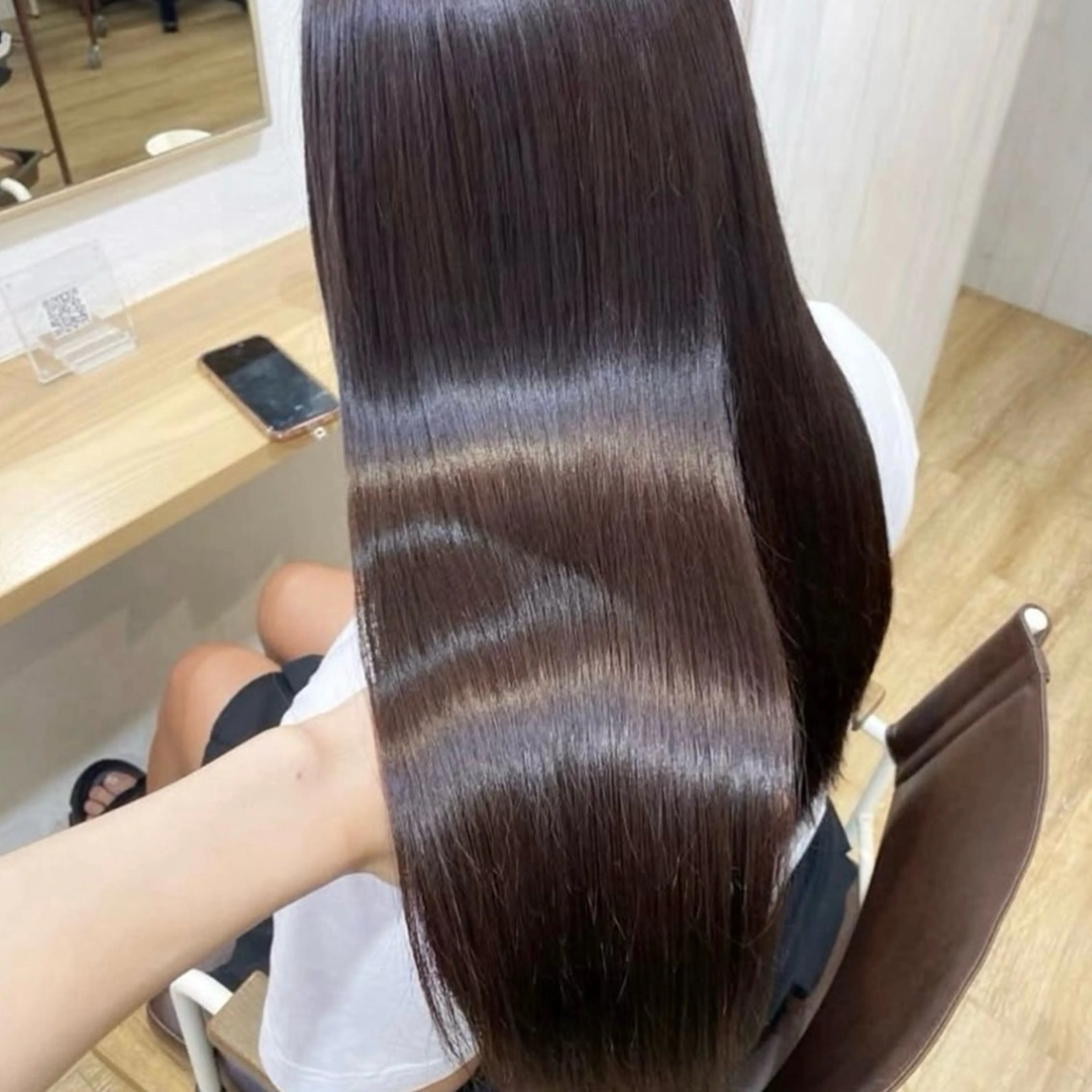 カラー 髪質改善 縮毛矯正 トリートメント ヘッドスパ 🍀火曜以外予約⭕ 安藤澪央☘️のヘアスタイル