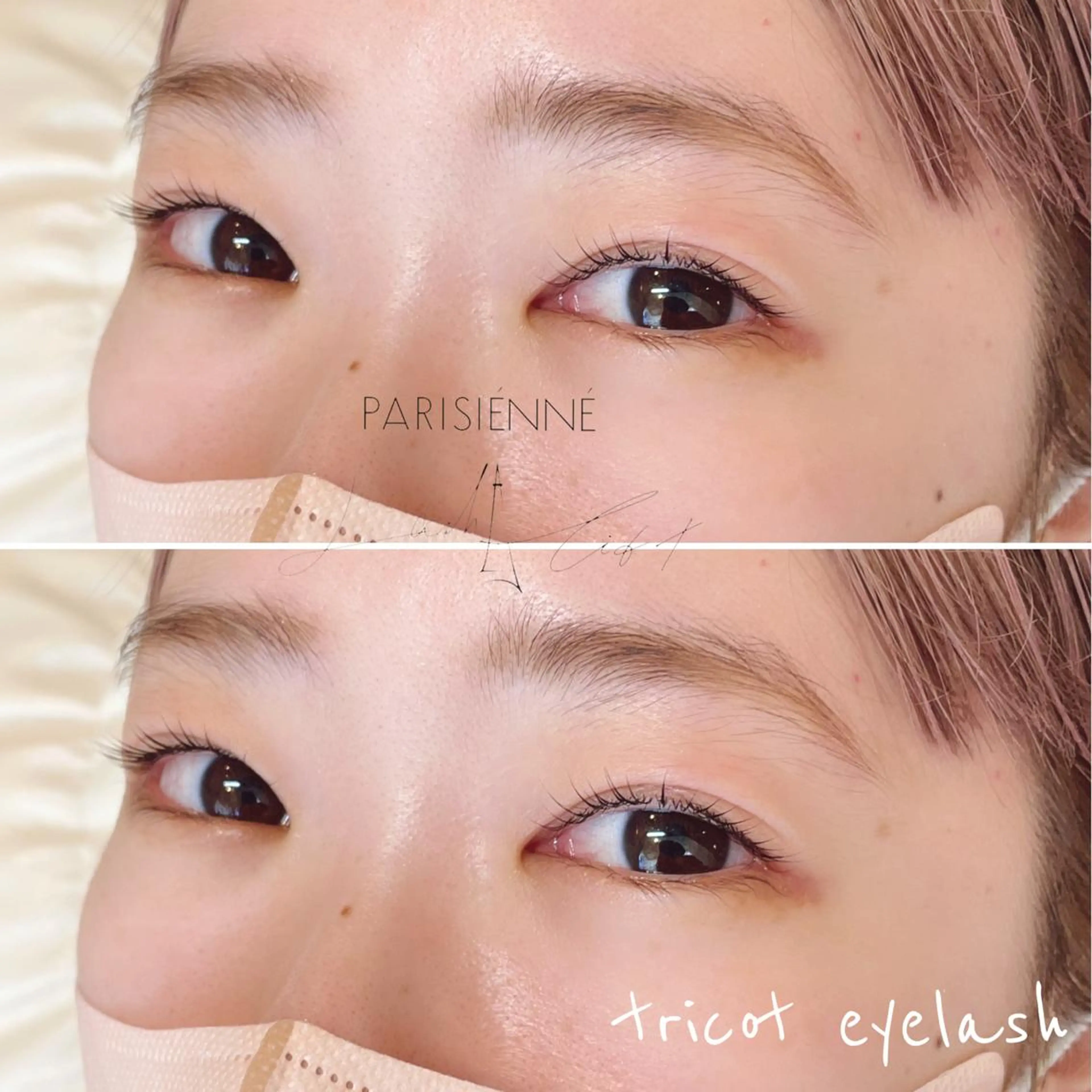 マツエク・マツパ パリジェンヌラッシュリフト tricot 藤元のマツエク・マツパデザイン