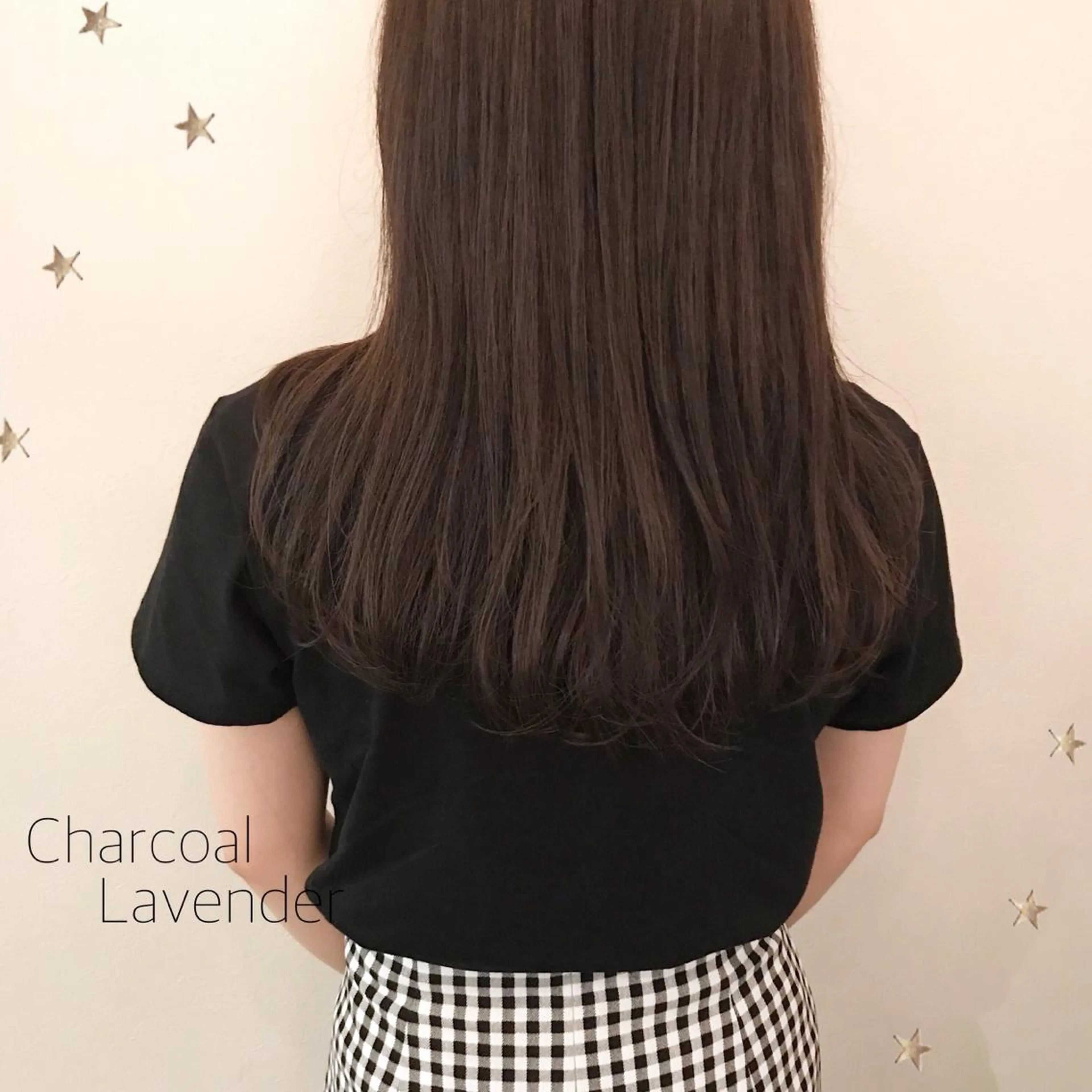 セミロング カラー 市川 千夏のヘアスタイル