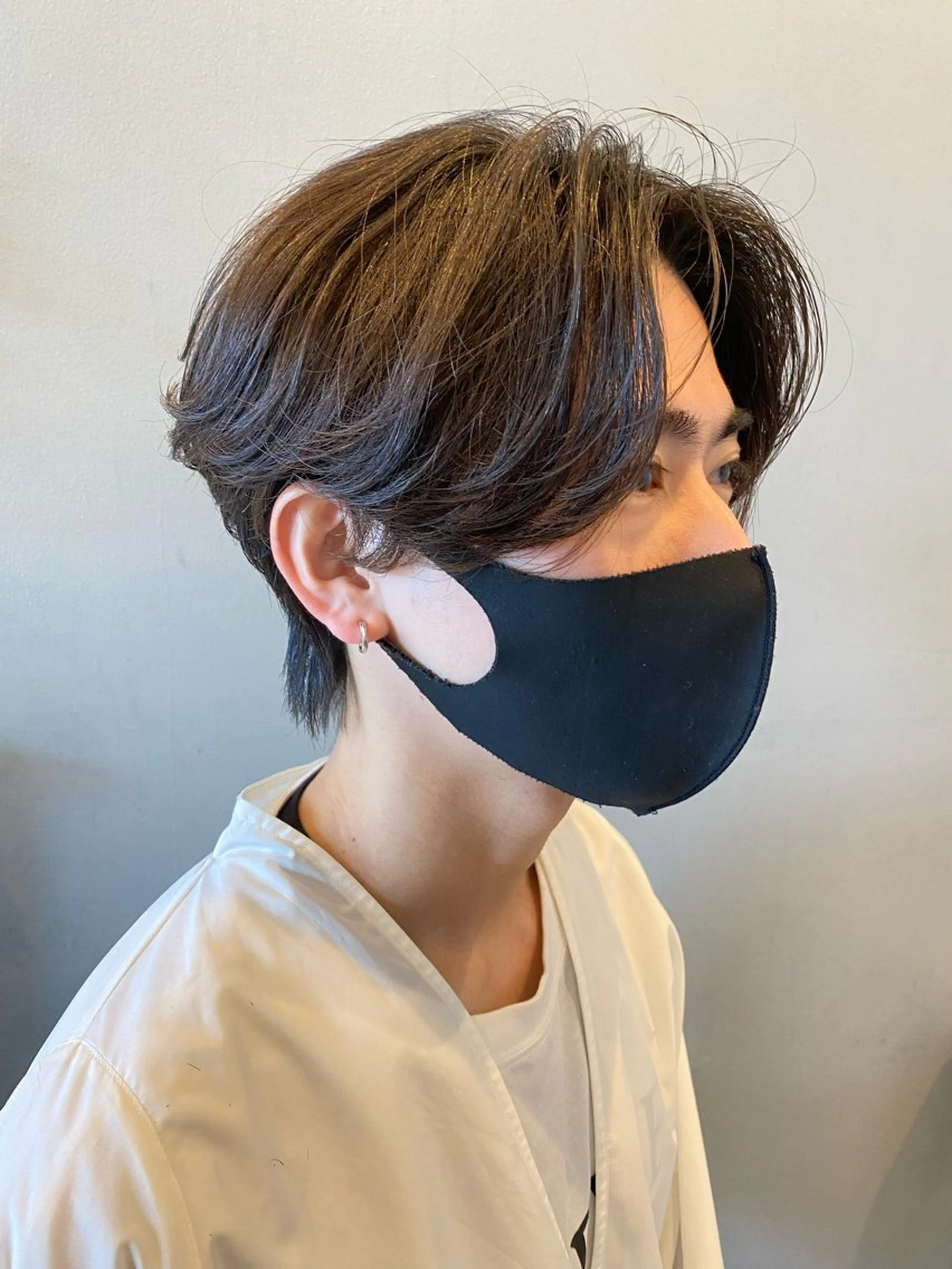 ミディアム パーマ メンズ ニュアンスパーマ カット パーマ トリートメント 似合う髪型が 分からない方へのヘアスタイル