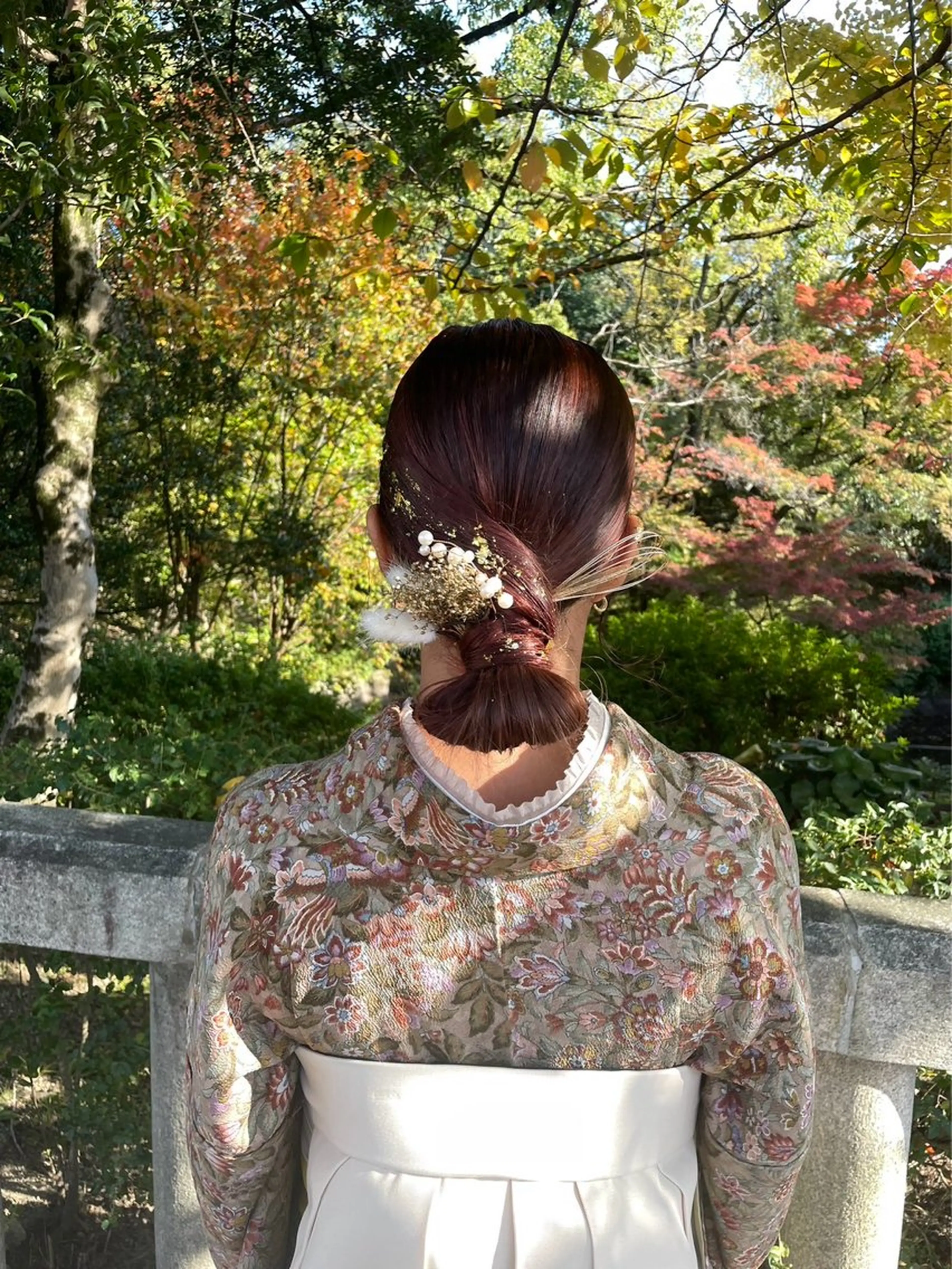 ヘアアレンジ 成人式 卒業式のヘアスタイル ダブルカラーVia/ airi♡のヘアスタイル