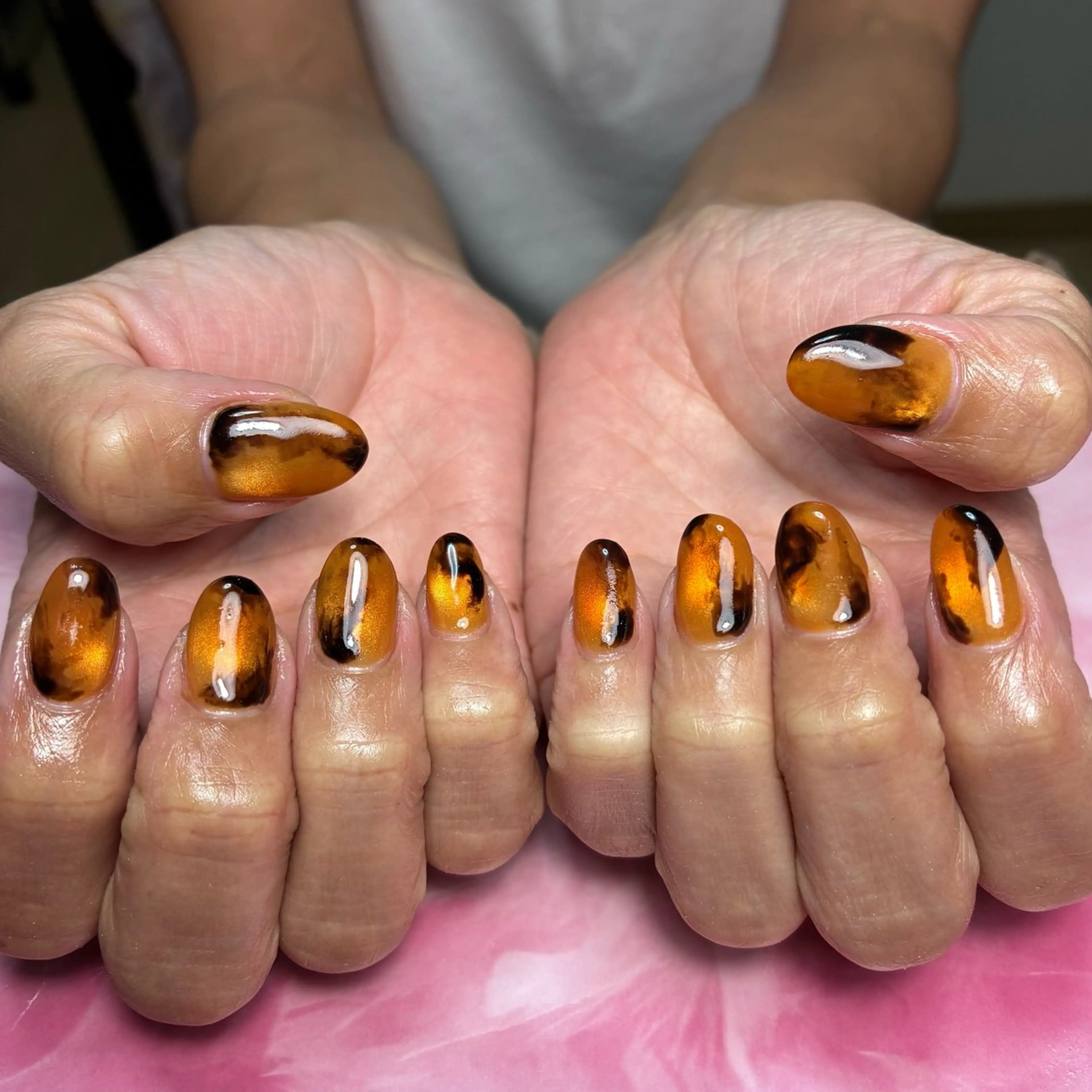 ミディアム ハンドネイル hs nail salonのネイルデザイン