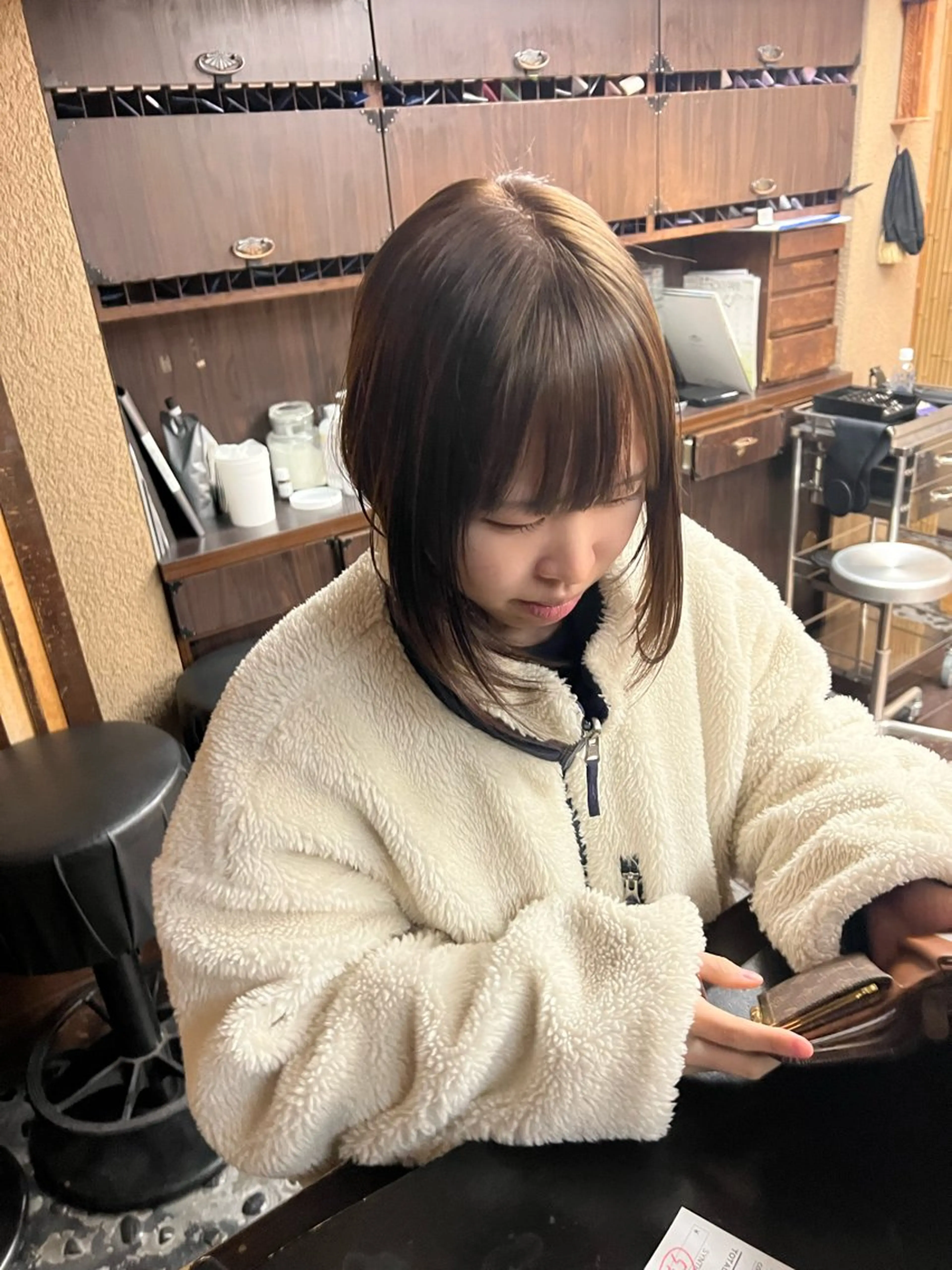 ミディアム ヘアカラー volume所属・寺島 希乃佳のヘアスタイル