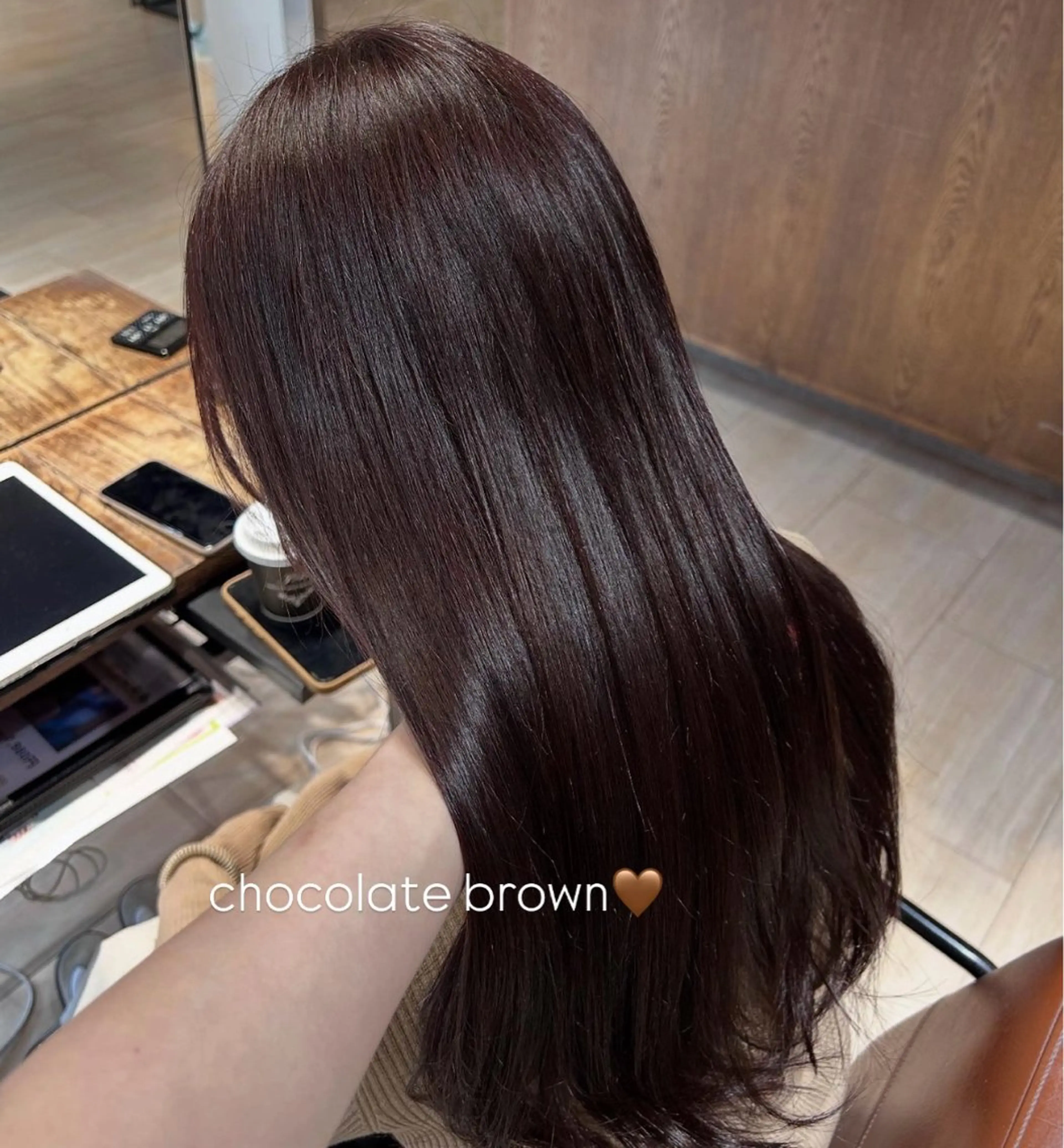 ロング カラー ブラウンカラー 透明感カラー ラベンダーカラー カット ヘアカラー トリートメント 🍼顔周りカット/ レイヤー/小川華奈のヘアスタイル