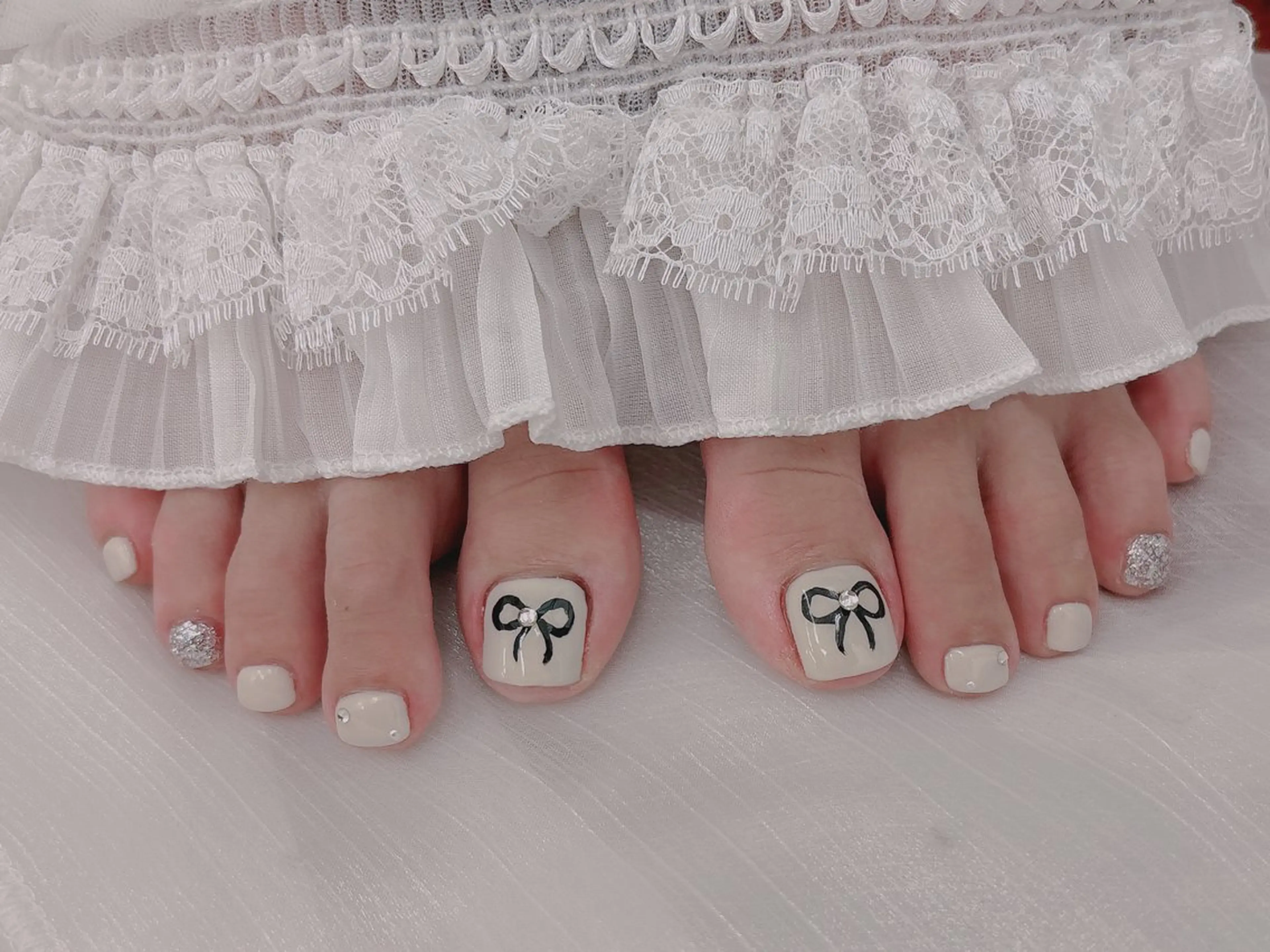 ネイル フットネイル OCEAN nail パラジェル　取扱い店のネイルデザイン