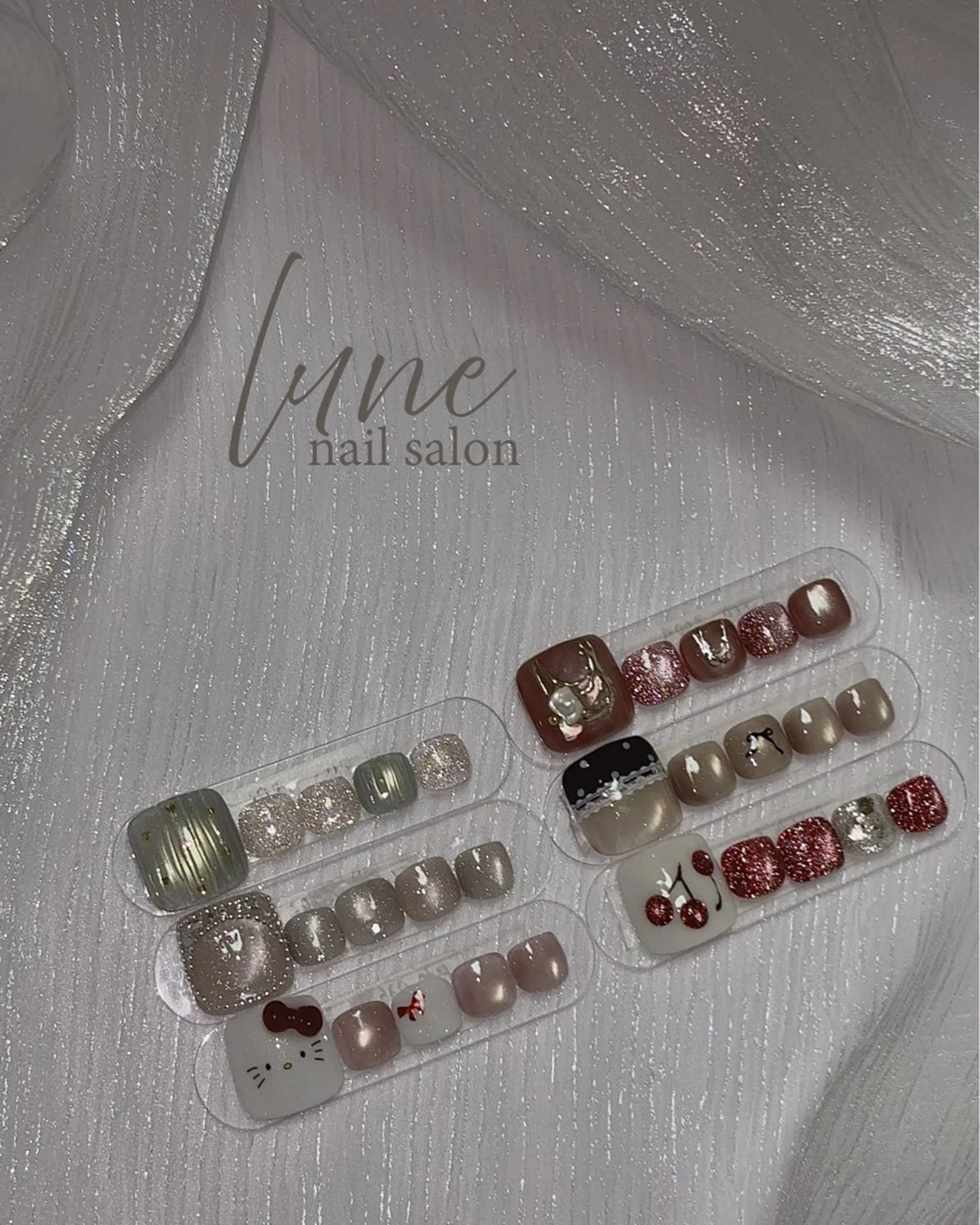 ネイル フットネイル nail salon luneのネイルデザイン