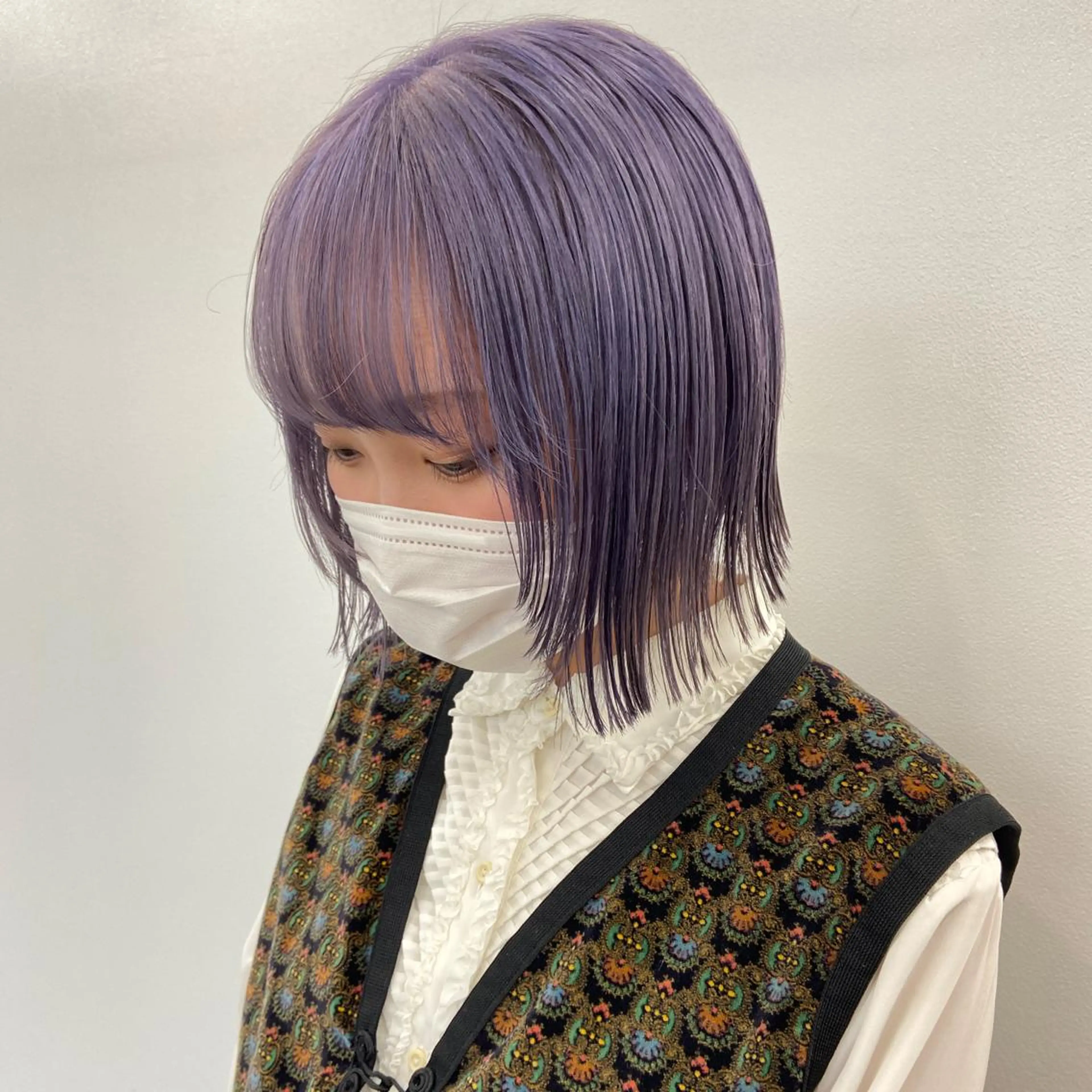 ショート カラー ブリーチ ボブ ヘアカラー 💍ダメージ最小限 ブリーチ/ちさと💍のヘアスタイル