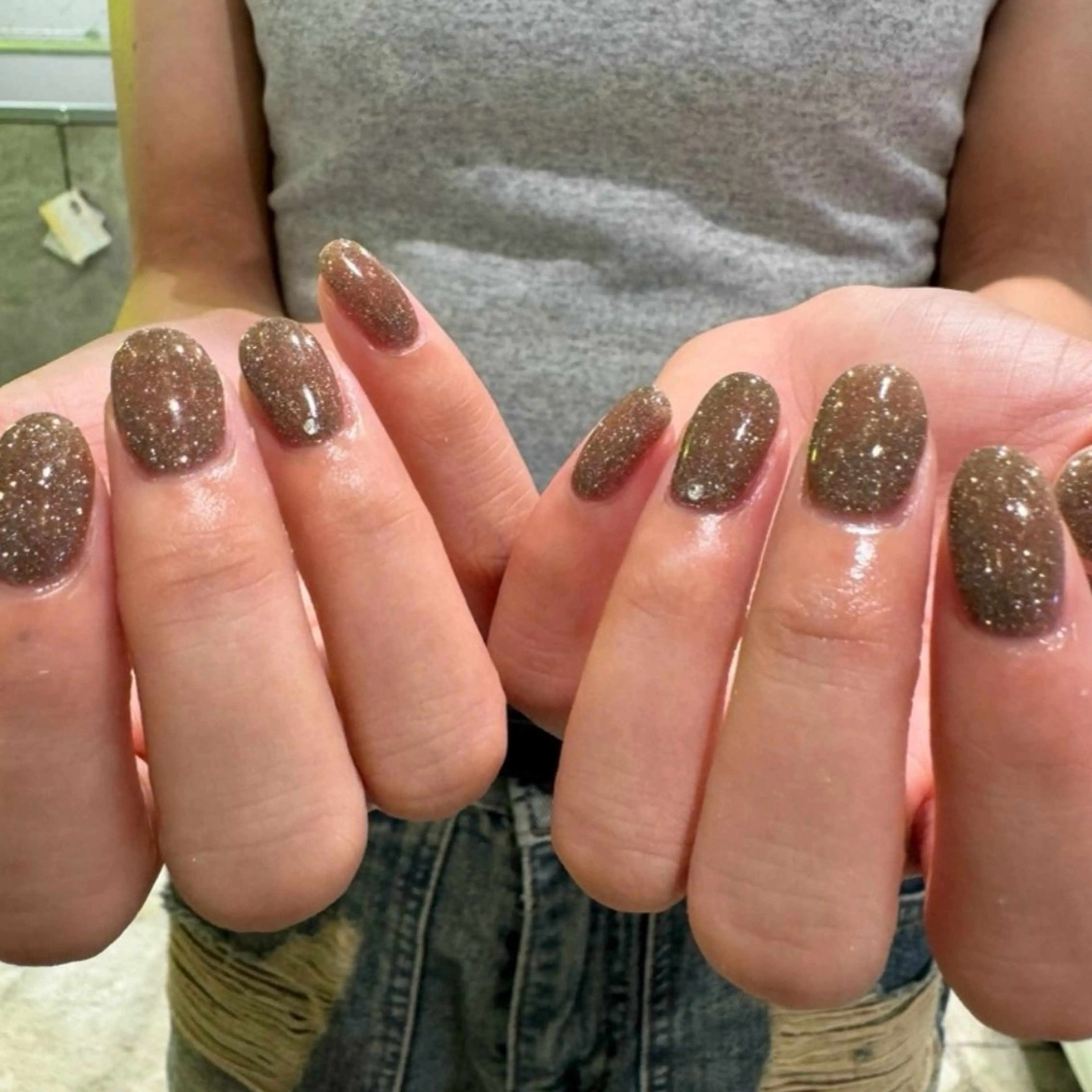 ネイル ワンカラーネイル Venus belt /LOVEのネイルデザイン