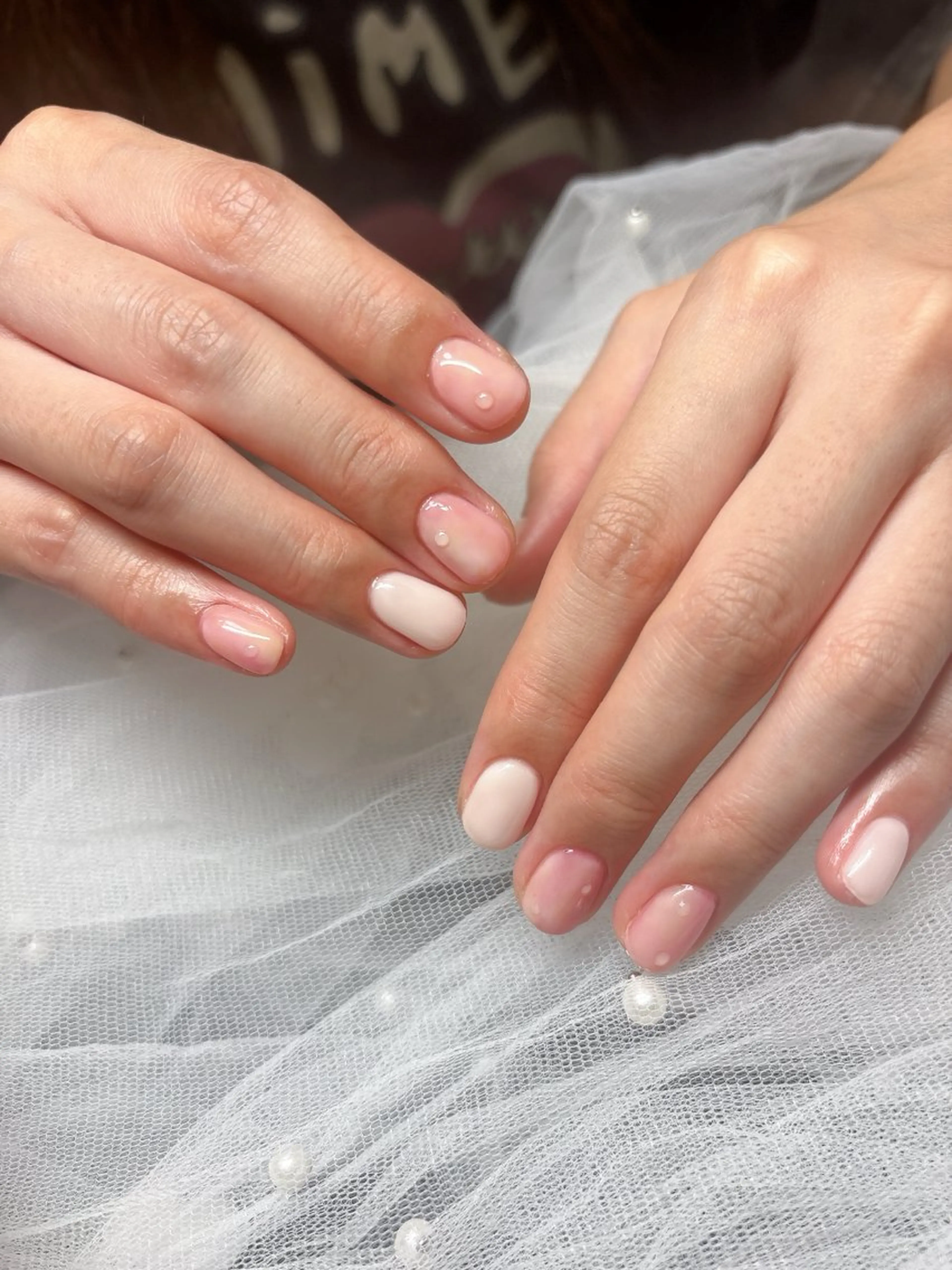 ネイル ハンドネイル PLUM  BELL 横浜自宅ネイルのネイルデザイン