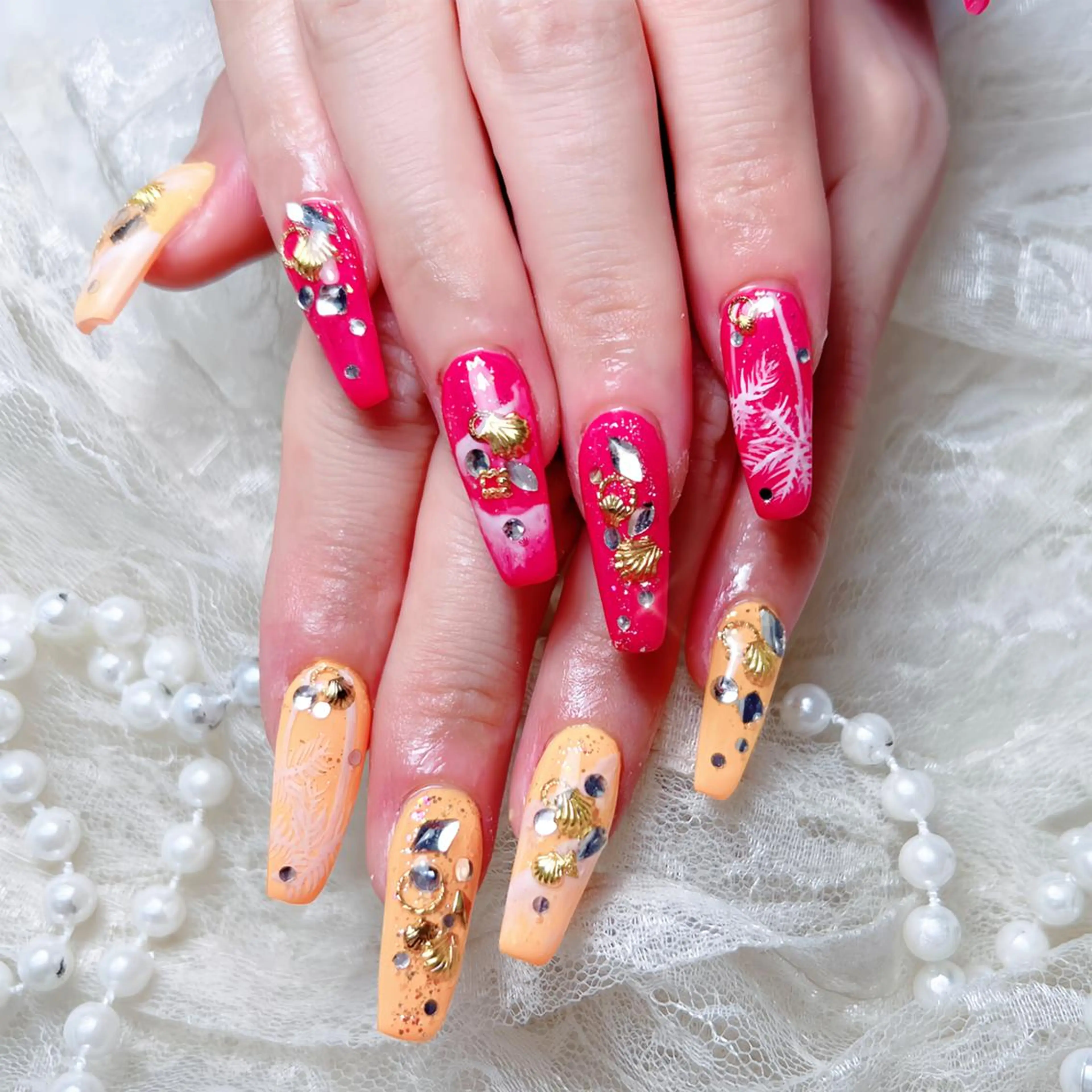 ネイル 🐾みき 🧸のネイルデザイン