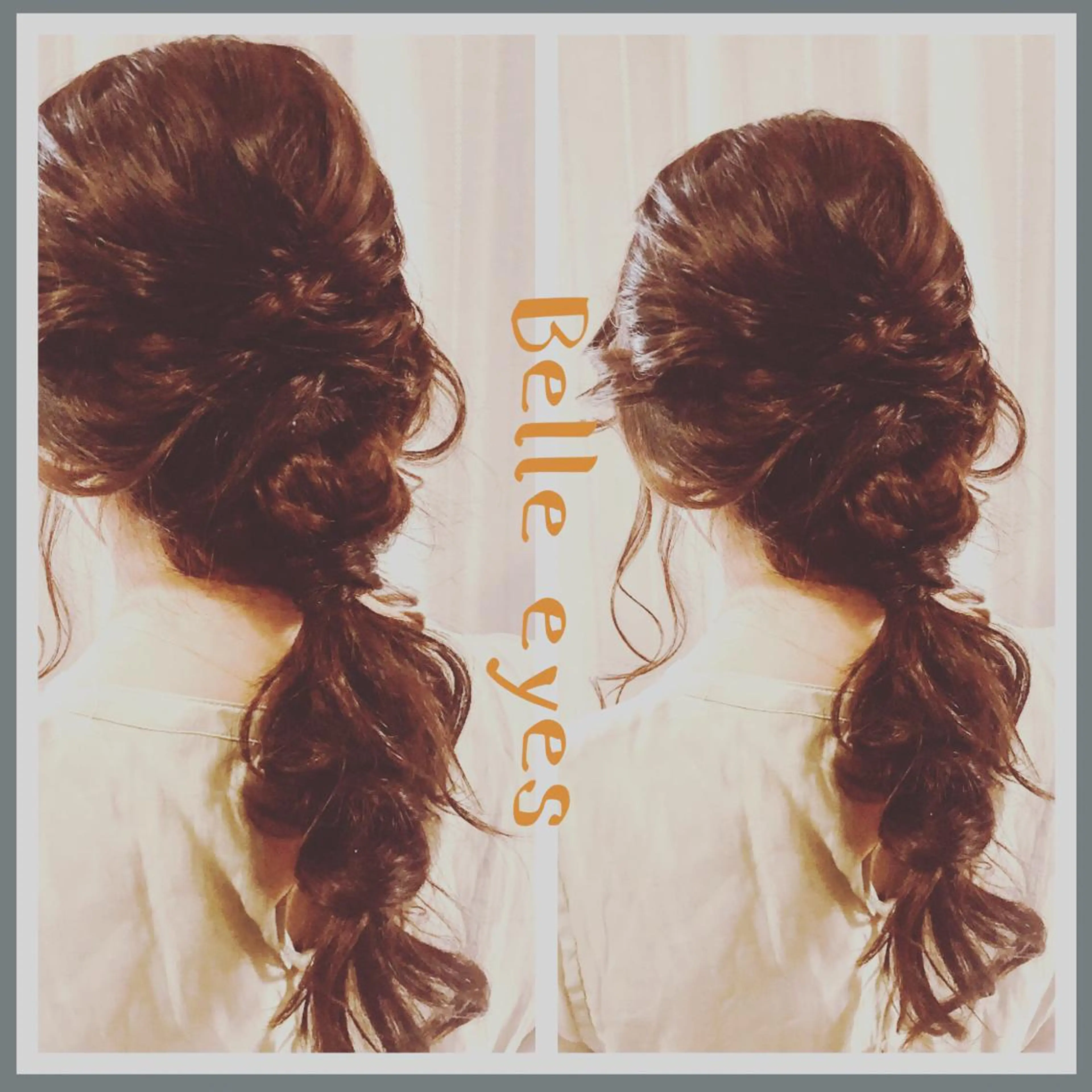 ヘアアレンジ ヘアセット Belleeyes_ kubotaのマツエク・マツパデザイン