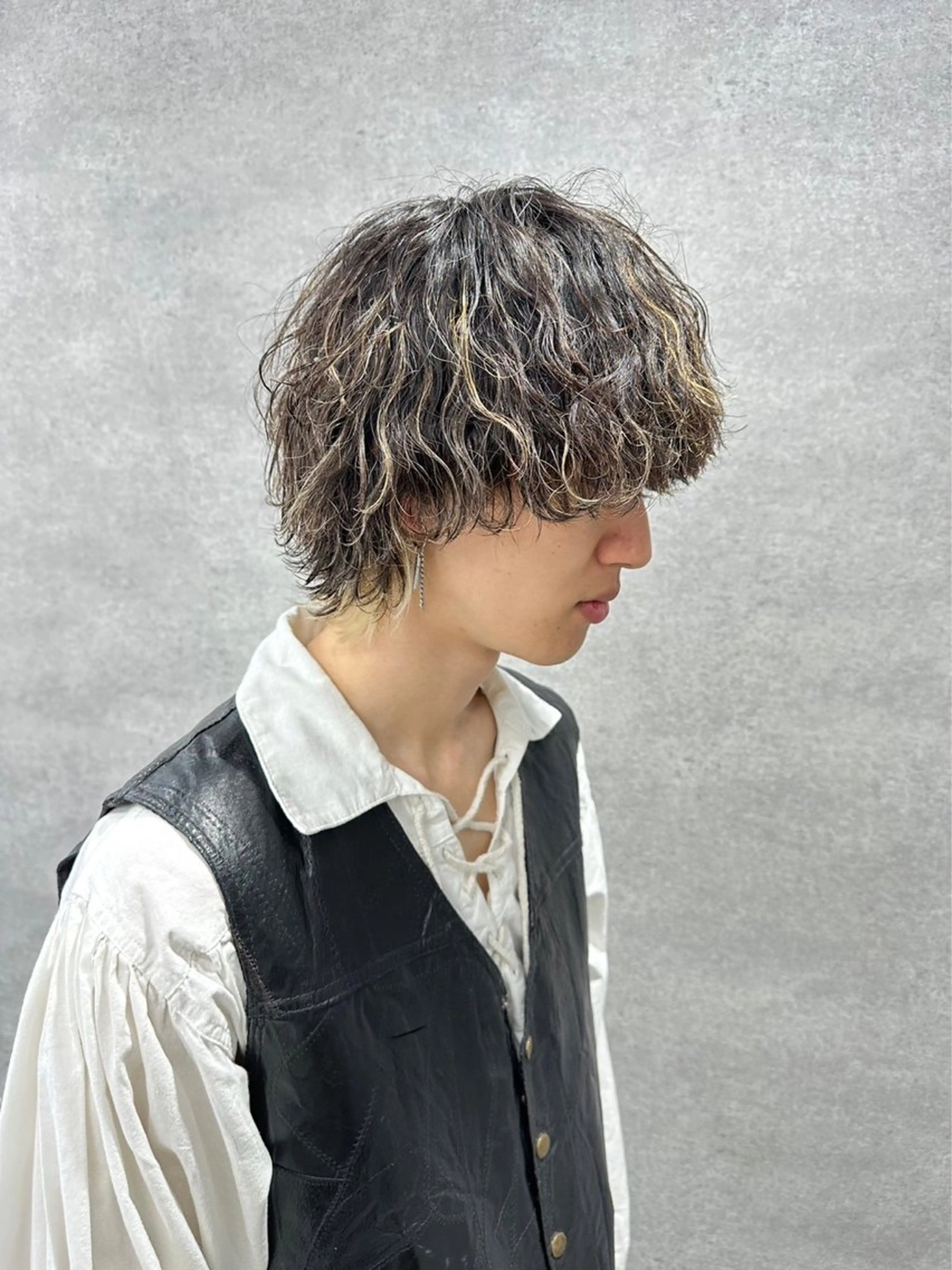 パーマ メンズ イケメン製造機 🔥上原沙羅🔥のヘアスタイル