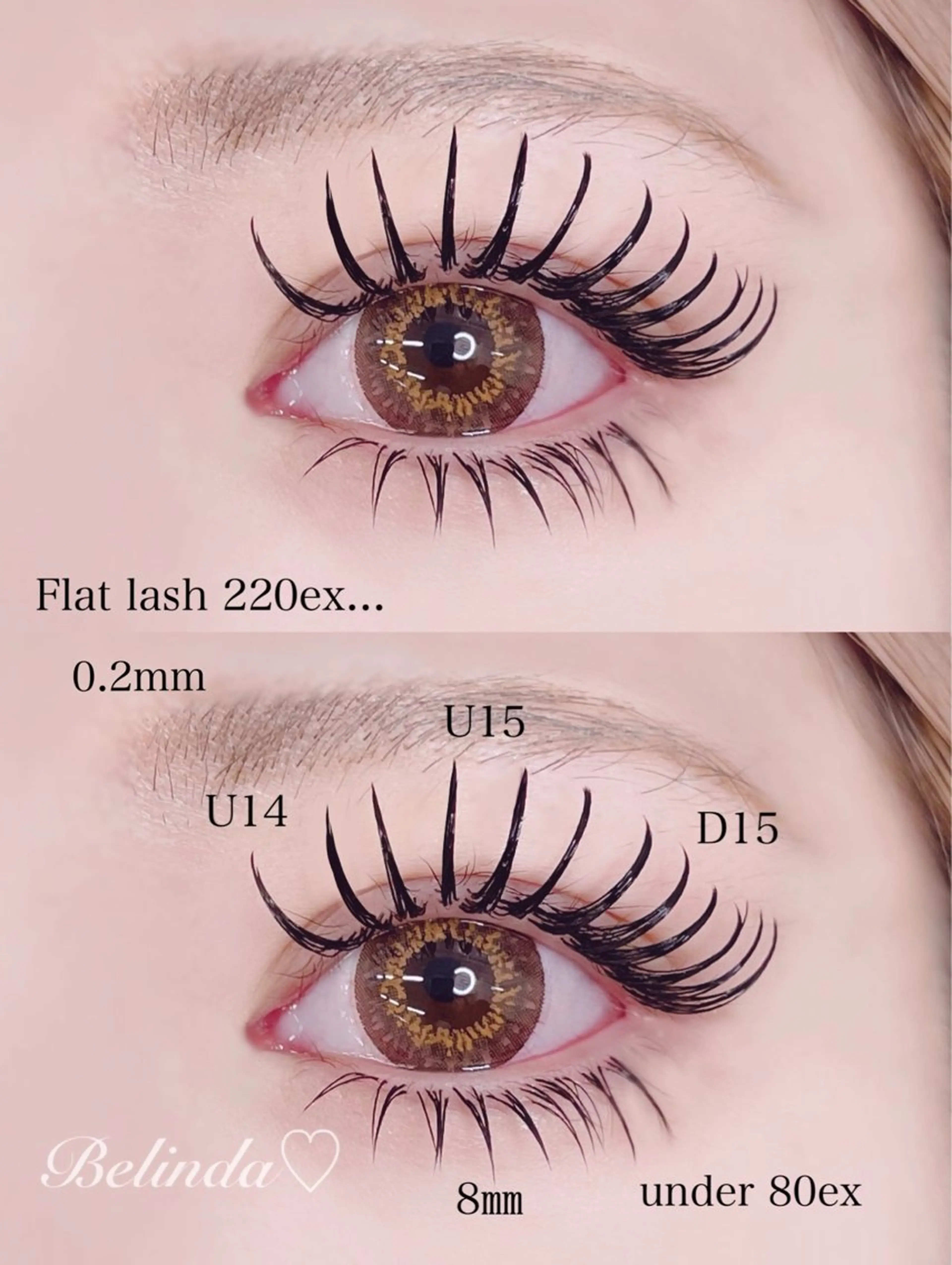 マツエク・マツパ マツエク 桜木町♡ Belindaのマツエク・マツパデザイン