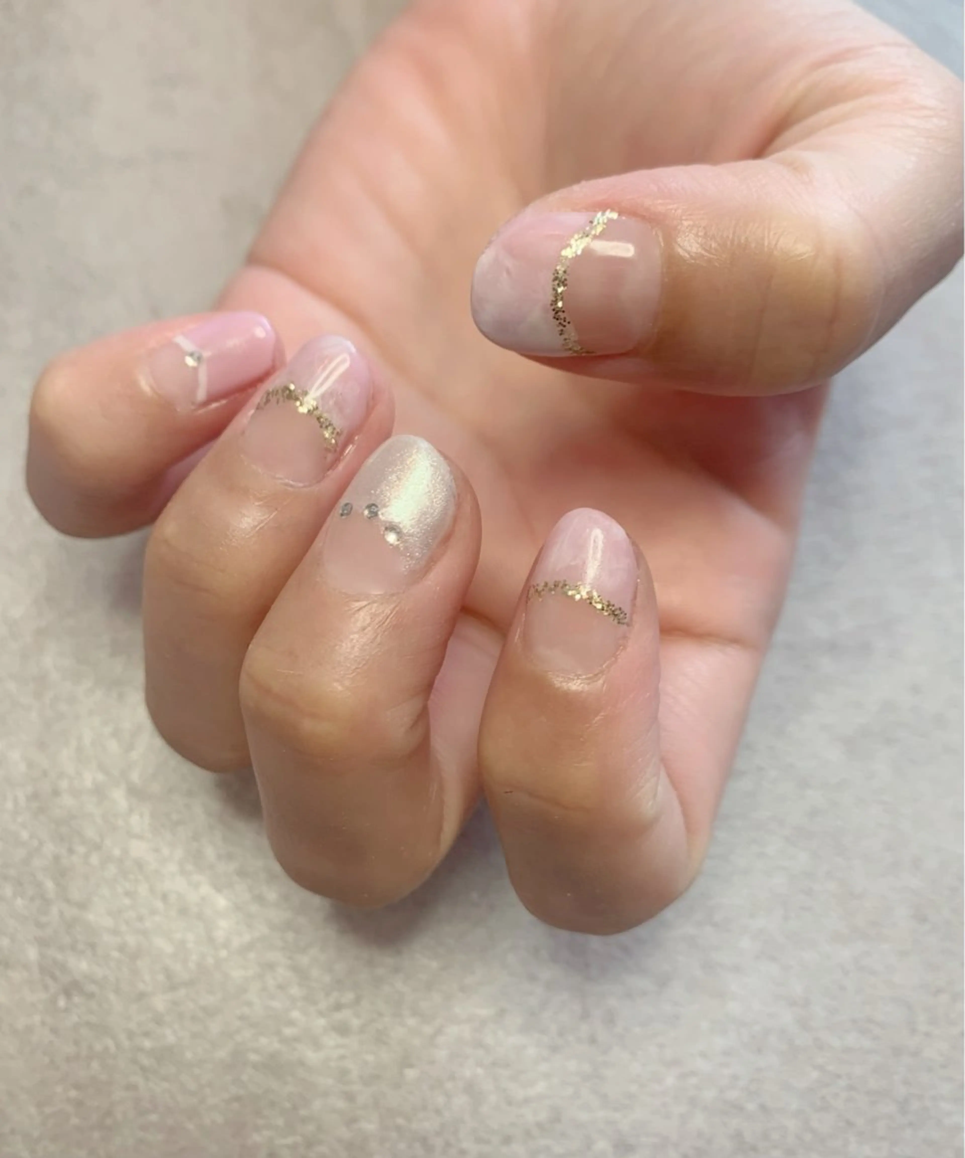 ネイル ハンドネイル 中川 沙里のヘアスタイル