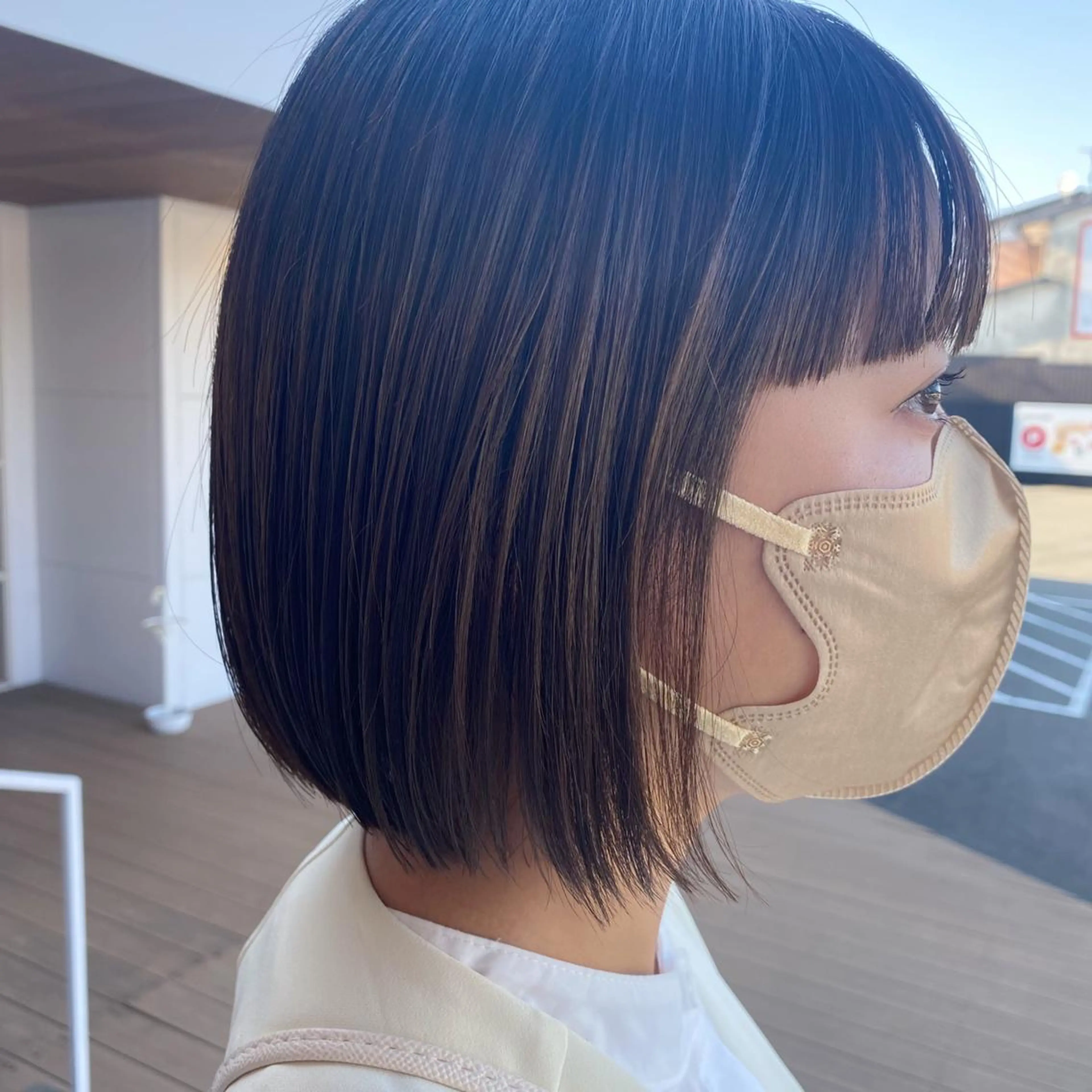 ショート カラー ベージュカラー ボブ canoe小串店 hinataのその他イメージ