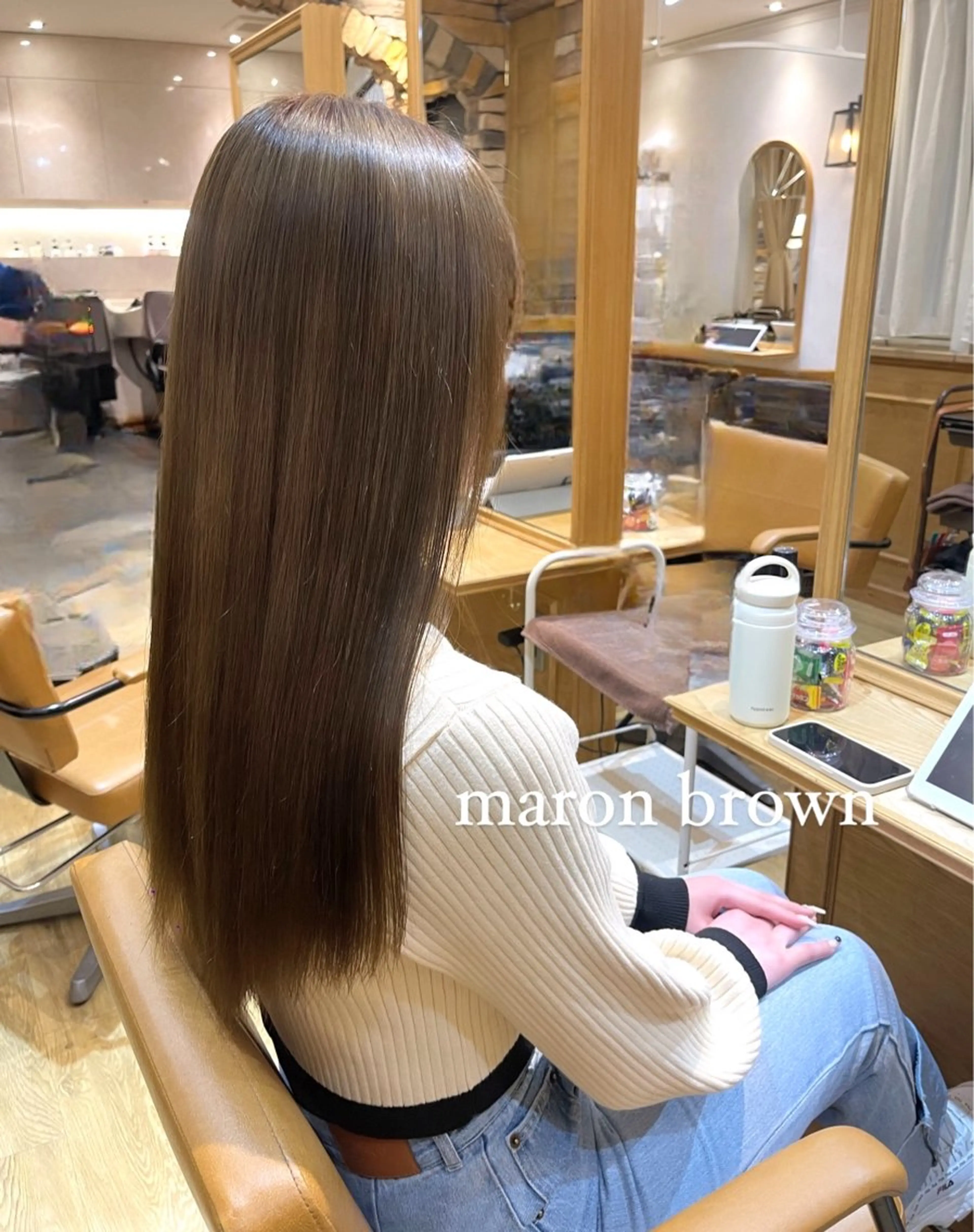 ロング カラー ヘアカラー 🌻shuka透明感 艶感カラー/新宿🌻のヘアスタイル